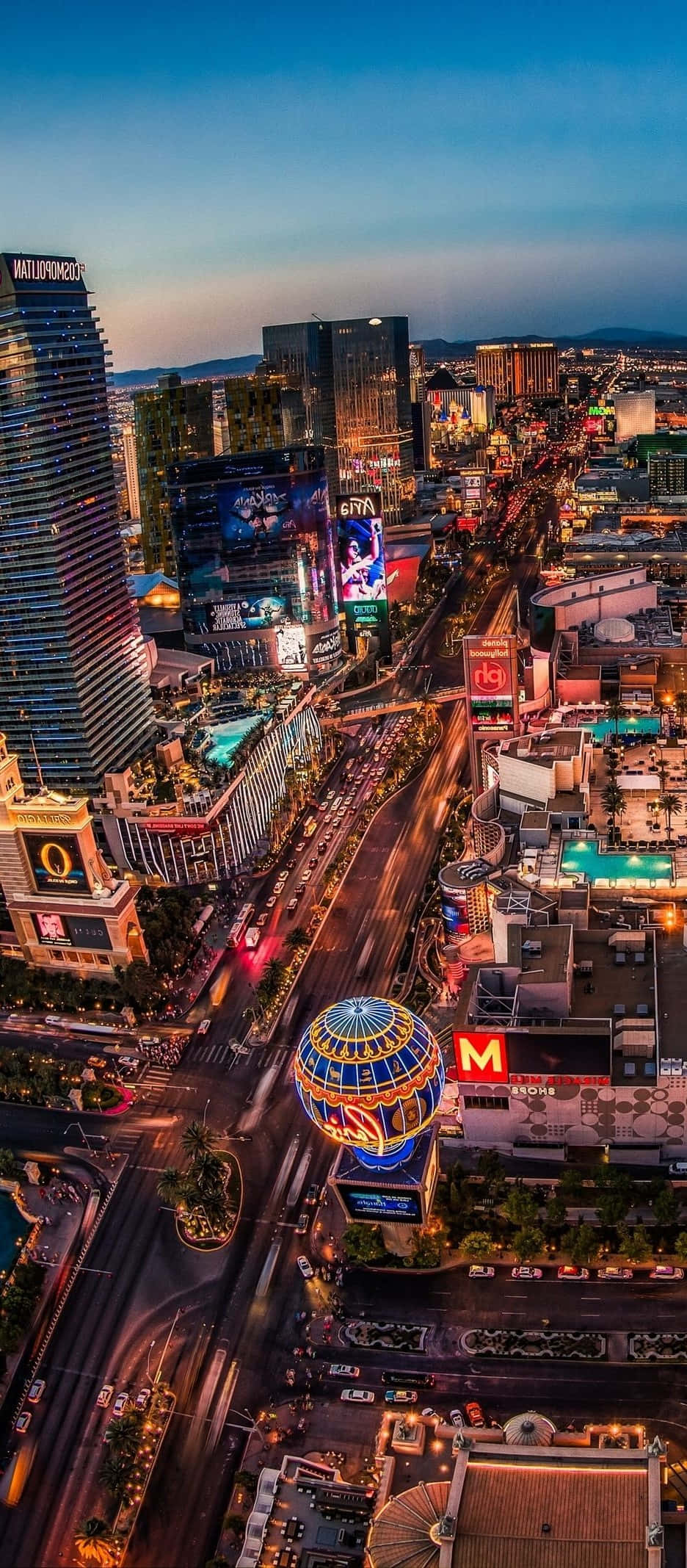 Las Vegas Ev Tatilinin Gösteriş ve İhtişamının Keyfini Çıkarmak Duvar Kağıdı