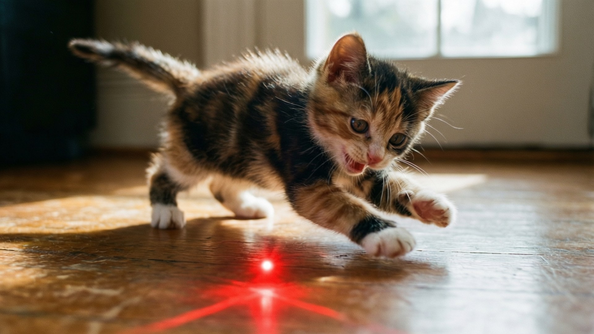 Lazer Kovalama Duvar Kağıdı