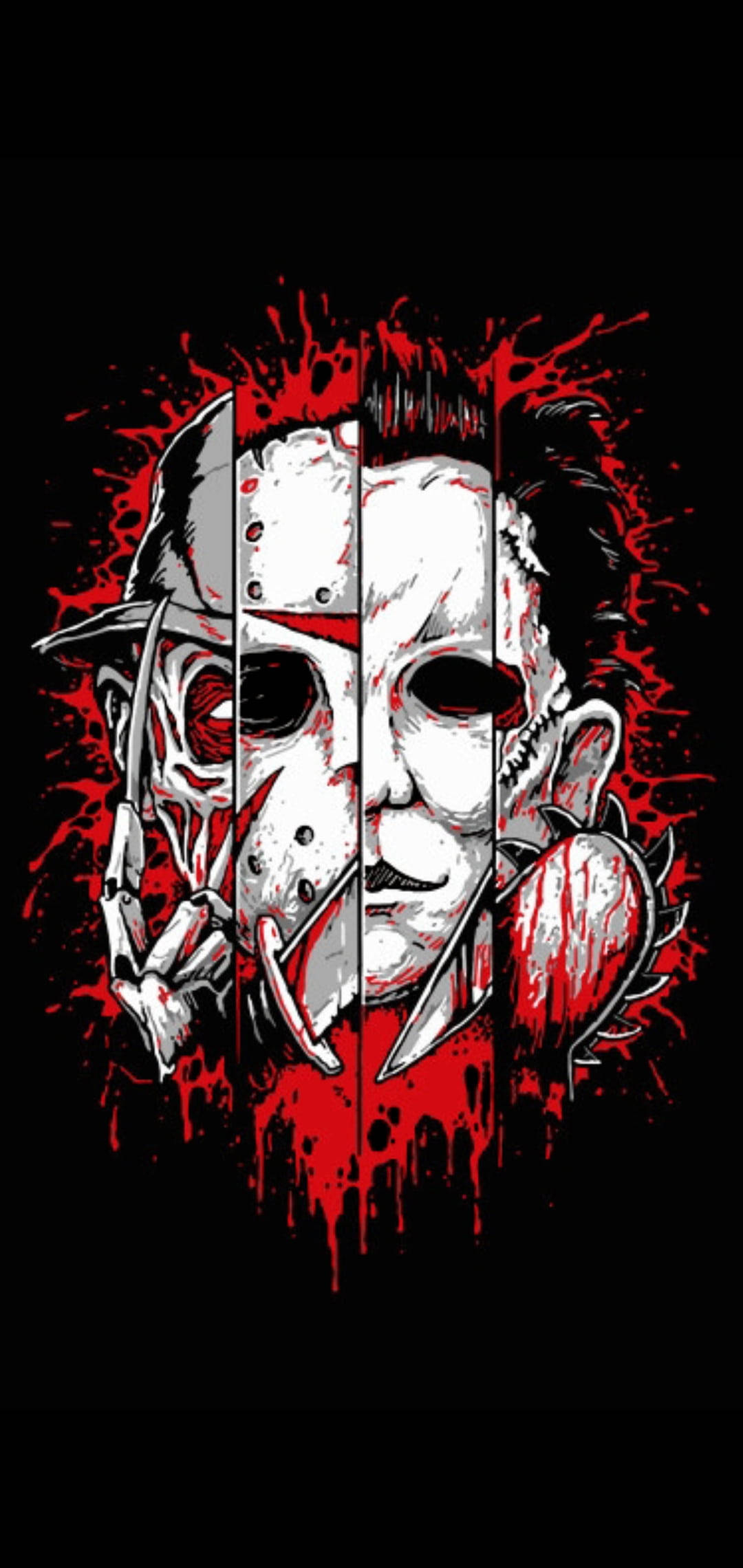 Leatherface Michael Jason Freddy Duvar Kağıdı
