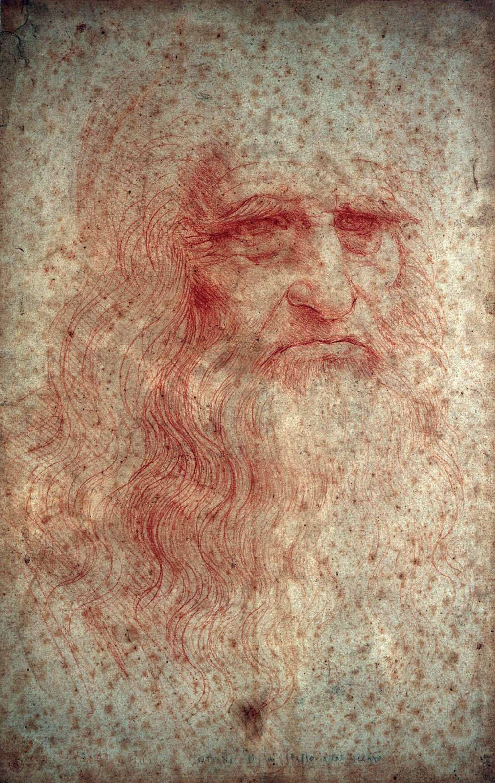 Leonardo Da Vinci Otoportre Duvar Kağıdı