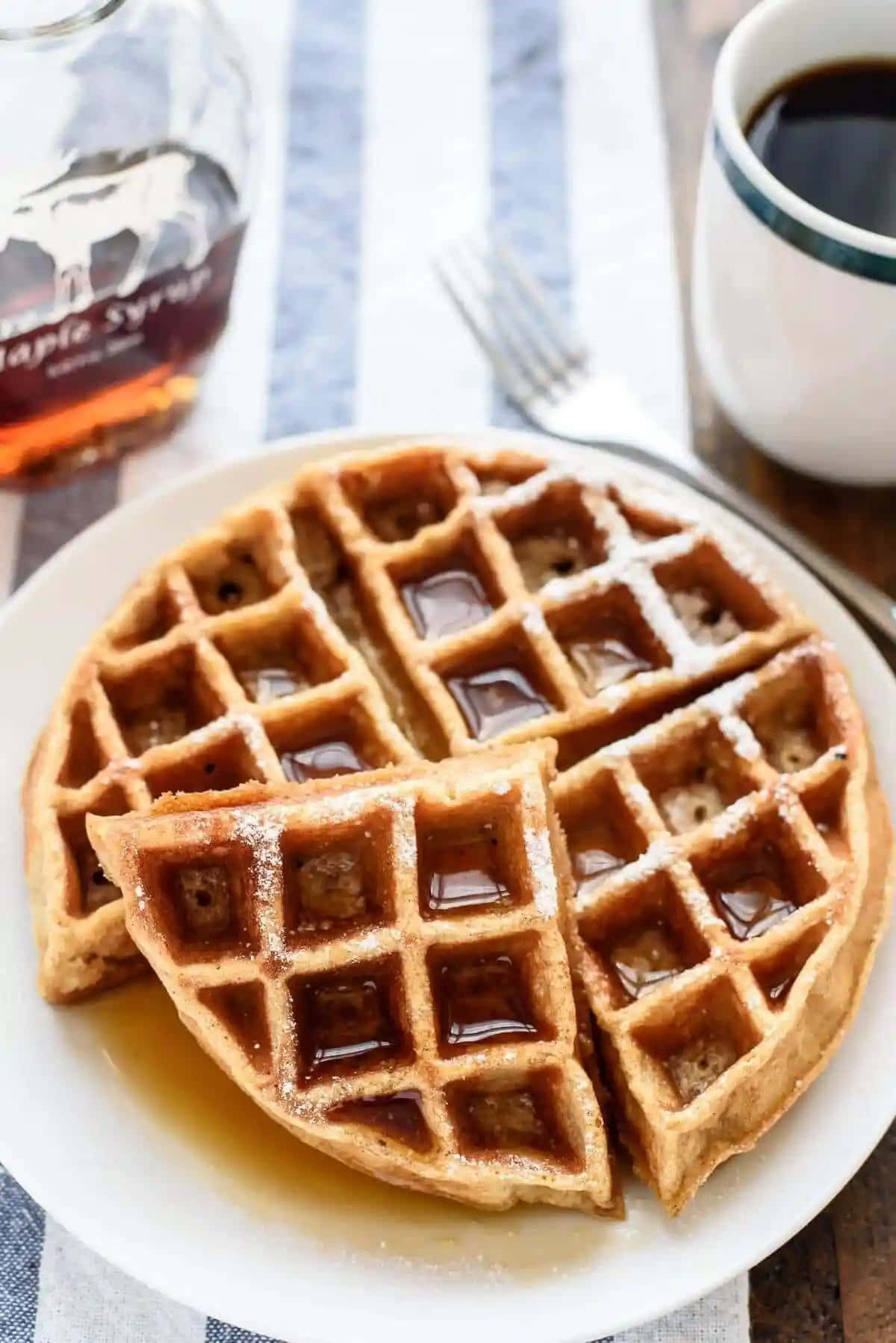 Lezzetli Bir Waffle Keyfi Yapın! Duvar Kağıdı