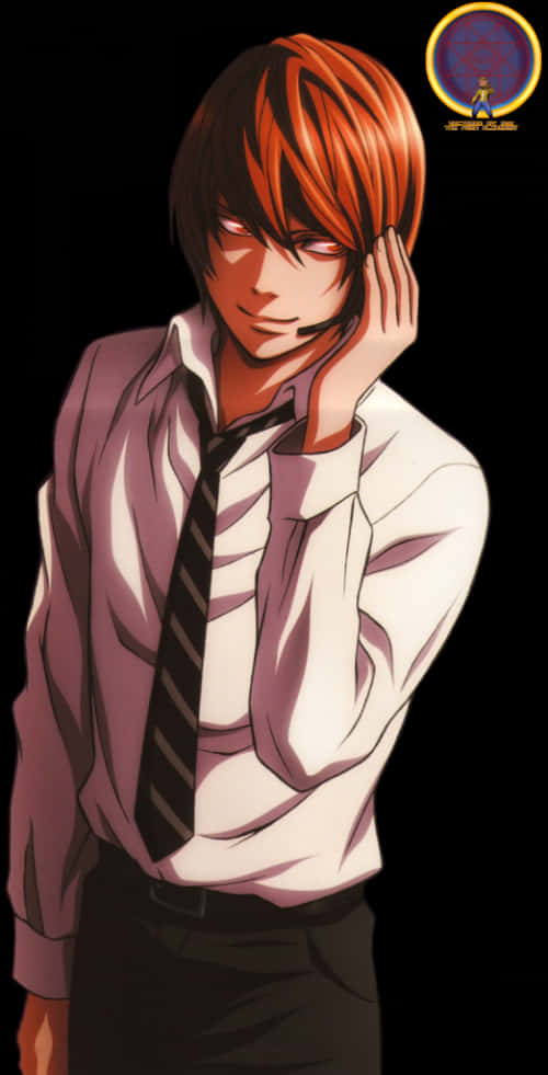 Light Yagami Death Note Anime Karakteri Duvar Kağıdı
