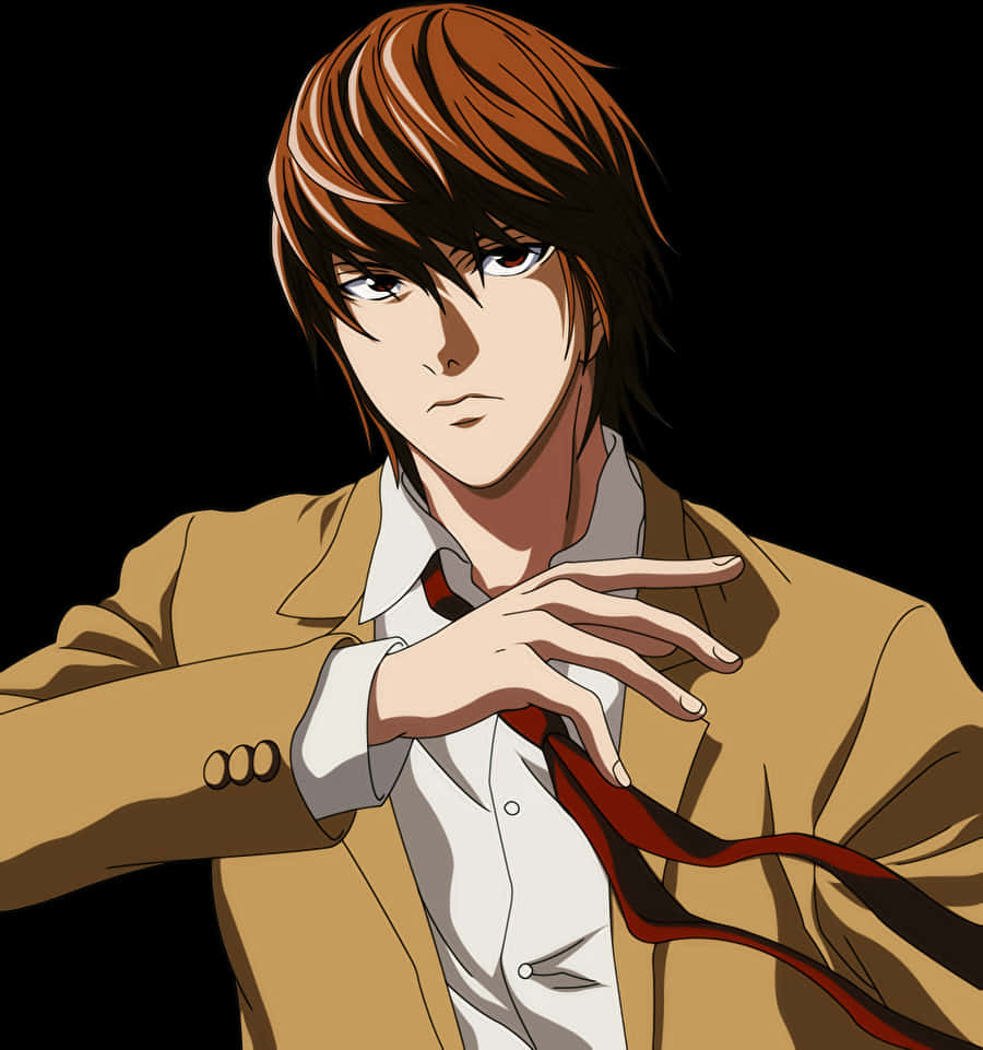 Light Yagami Death Note Karakteri Duvar Kağıdı