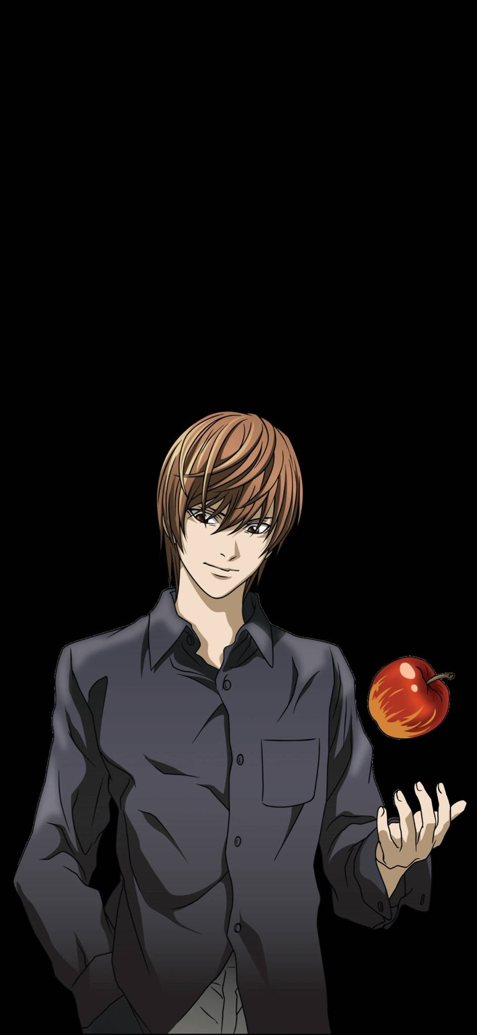 Light Yagami Elma Duvar Kağıdı