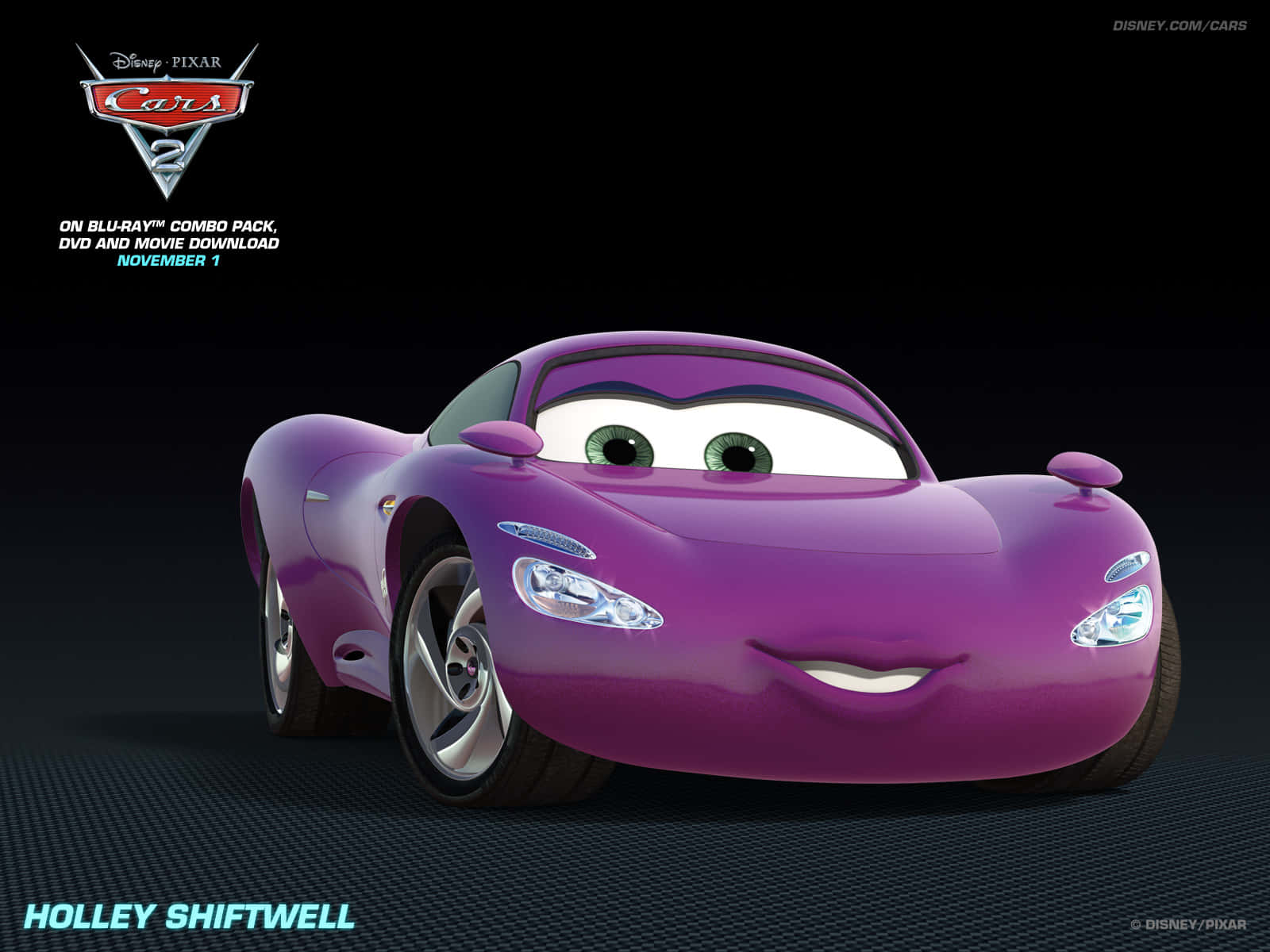 Lightning McQueen, Mater ve Cars 2 ekibiyle uluslararası bir yarışa katılın! Duvar Kağıdı