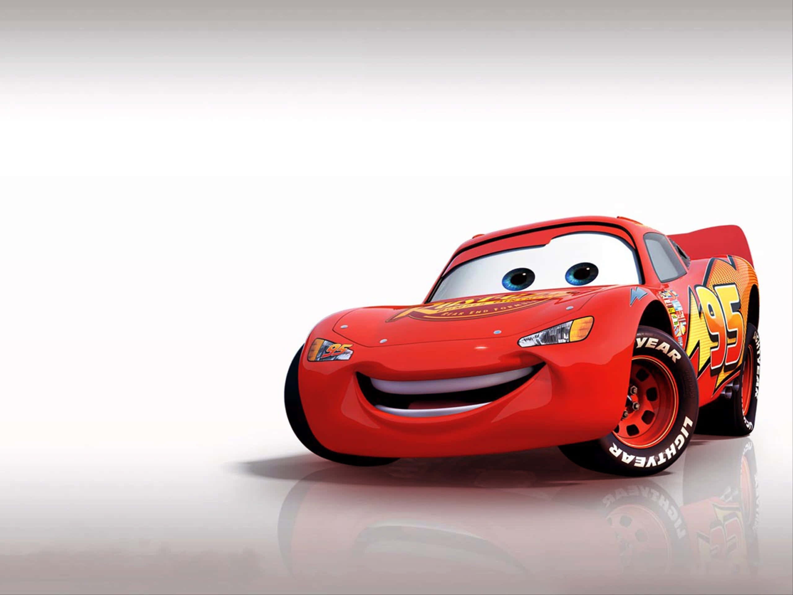 Lightning McQueen Piston Kupası'nı almaya hazır! Duvar Kağıdı