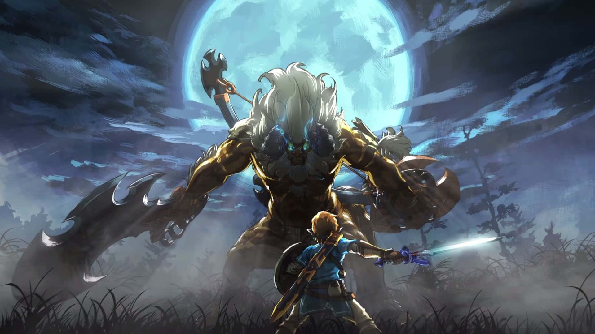 Link'e katıl ve Legend Of Zelda ile destansı bir yolculuğa çık. Duvar Kağıdı