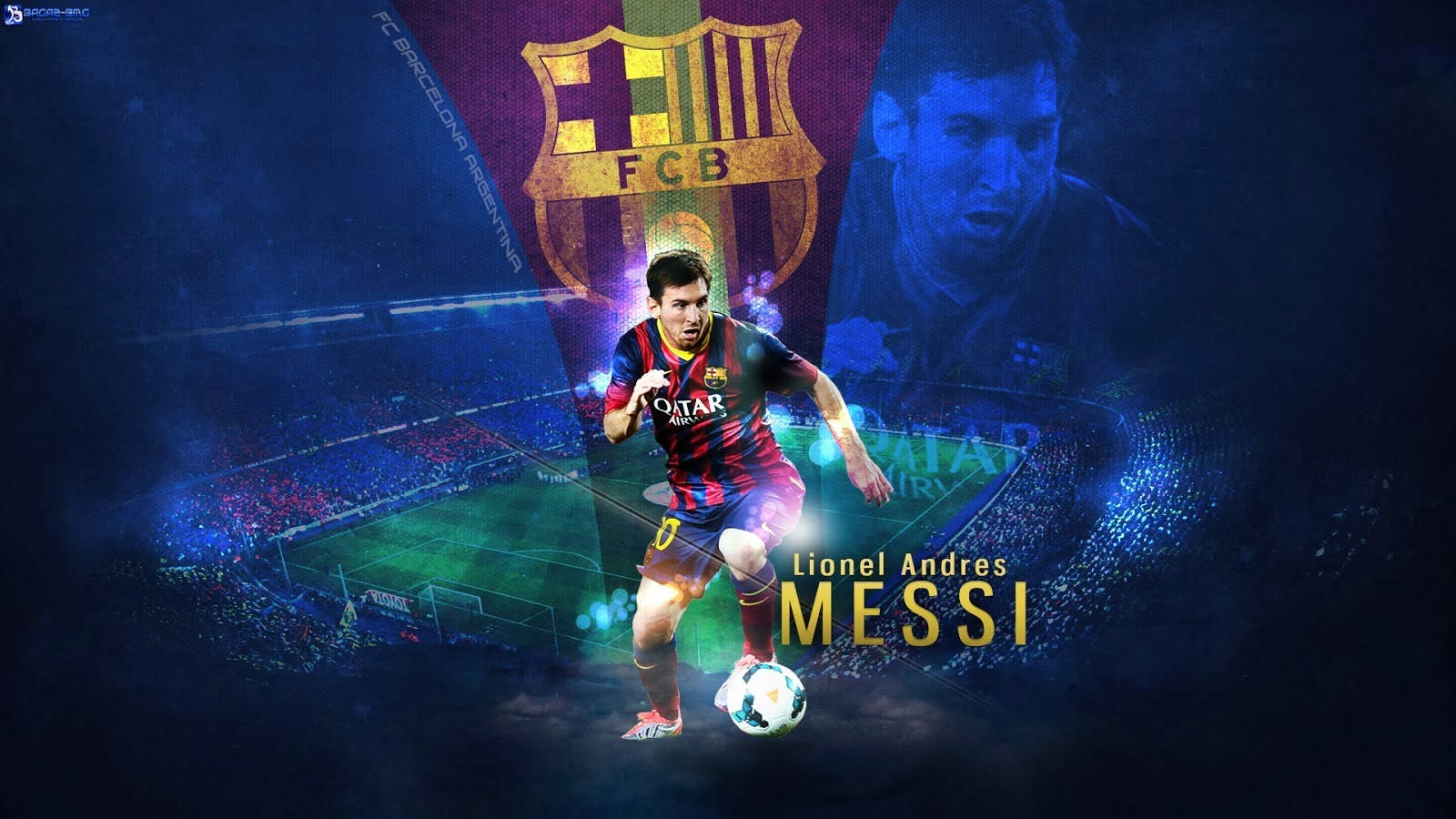 Lionel Andres Messi, dünyaca ünlü futbol yıldızı Duvar Kağıdı