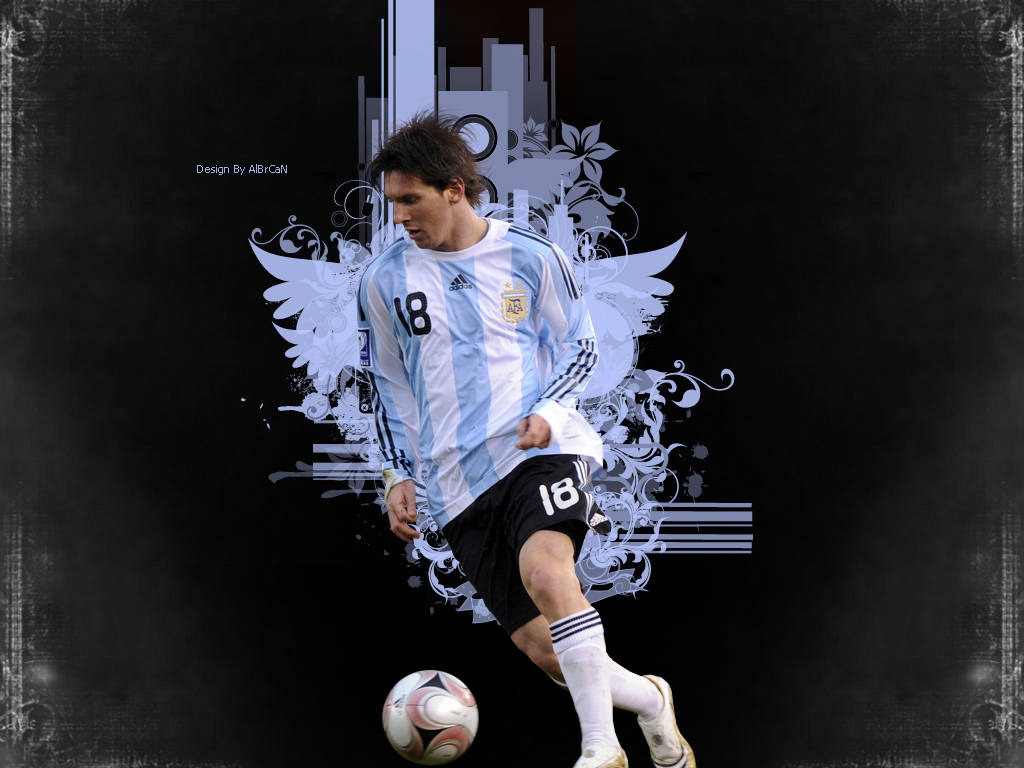 Lionel Messi - Bir Futbol Ustası Duvar Kağıdı