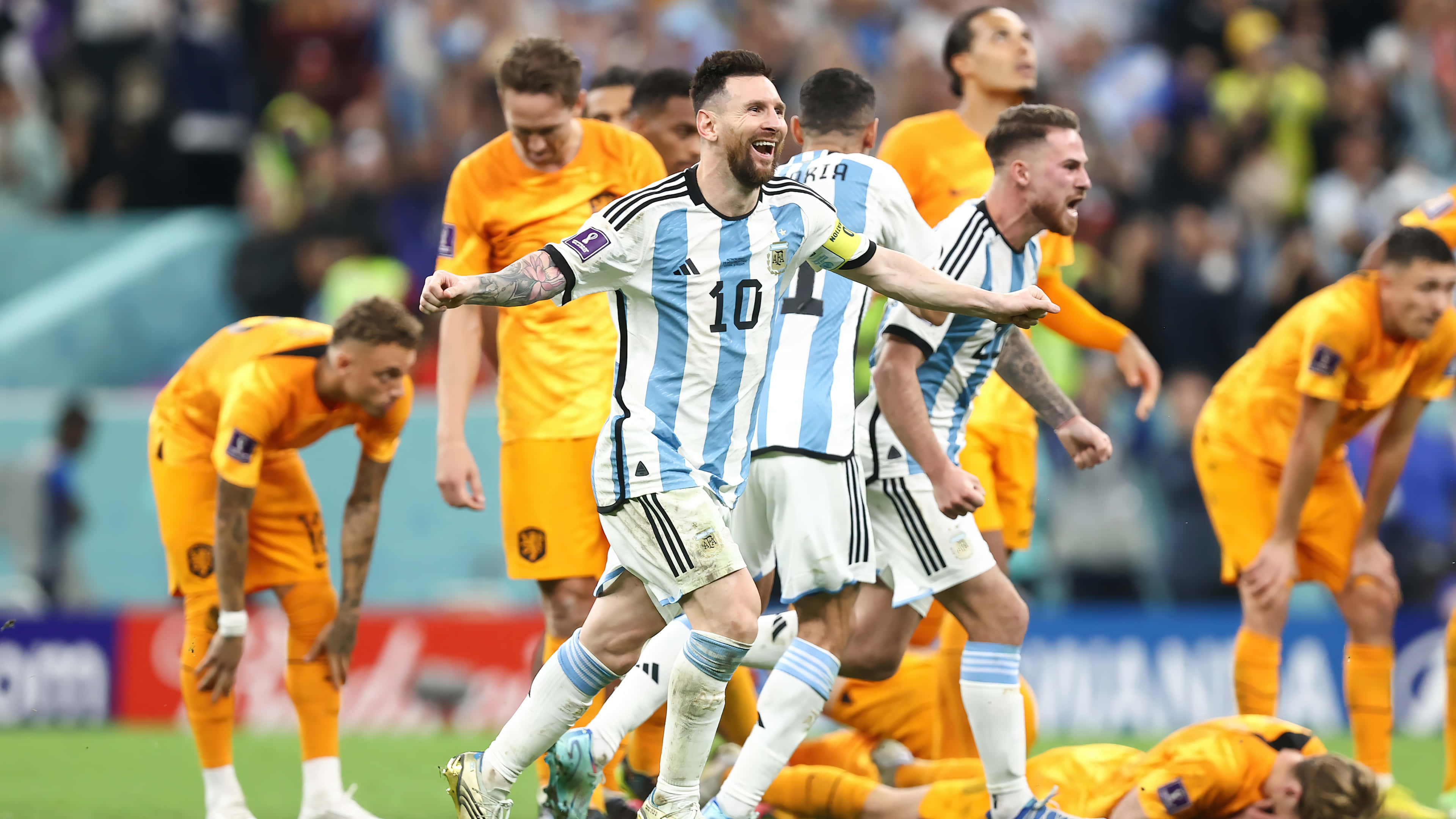 "Lionel Messi GOAT'tır" Duvar Kağıdı