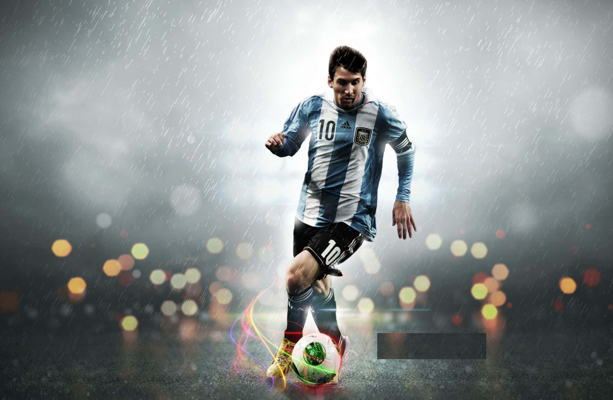 Lionel Messi Mükemmel Poz Veriyor Duvar Kağıdı