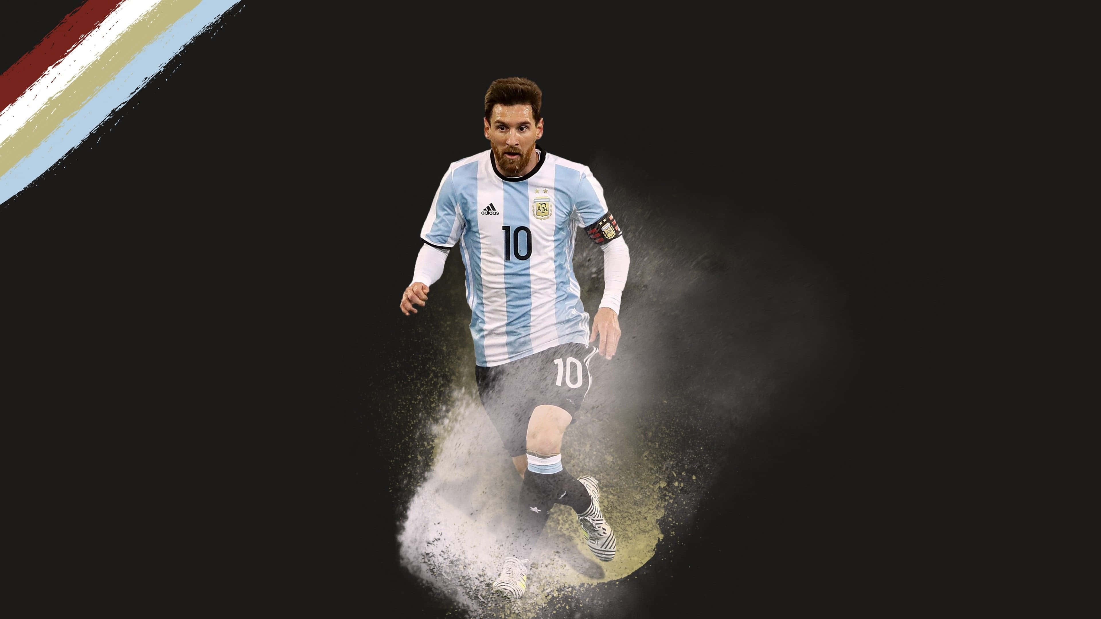 Lionel Messi'nin tüm zamanların en iyi futbolcusu olduğunu kanıtlaması. Duvar Kağıdı