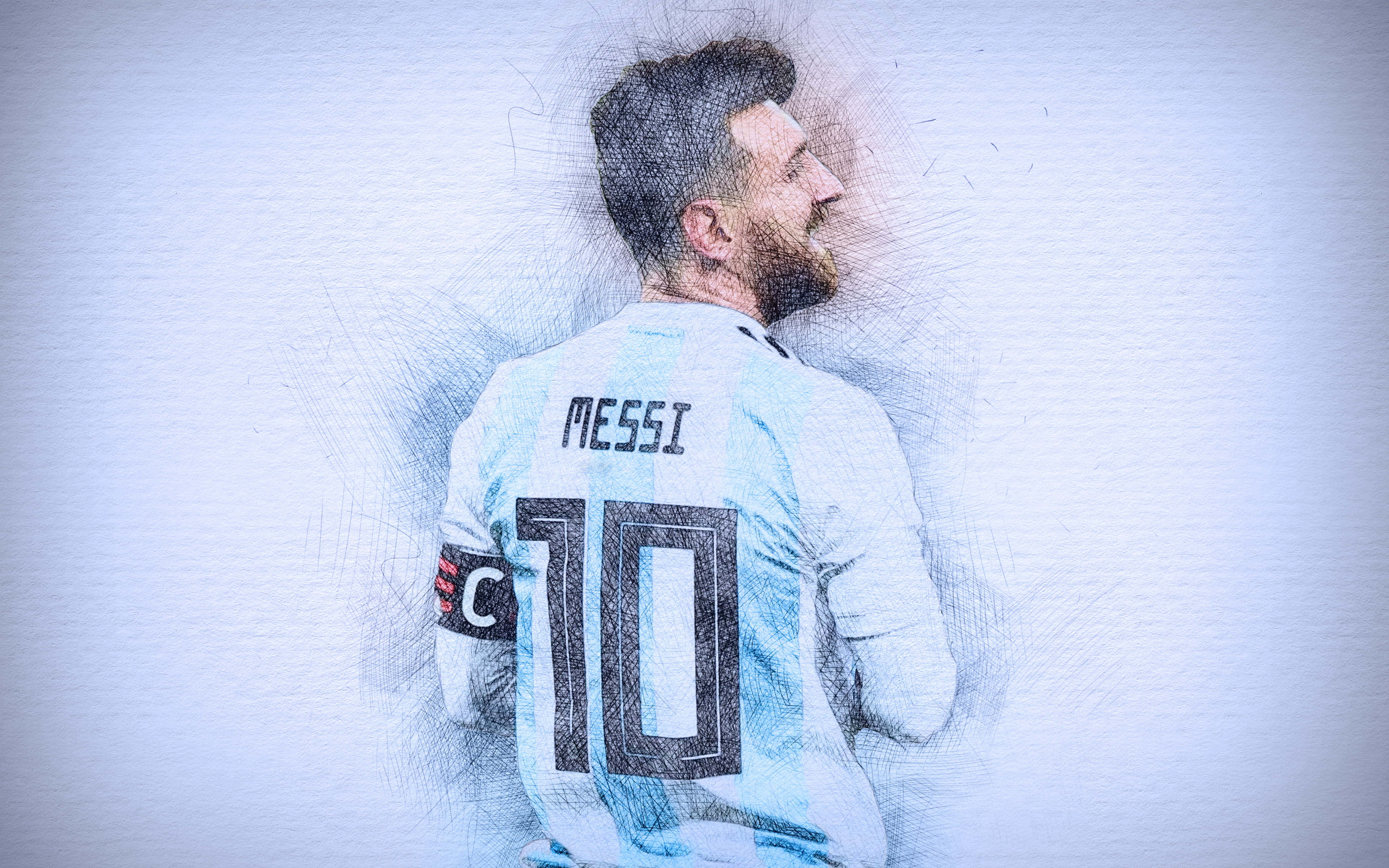 Lionel Messi - Tüm Zamanların En Büyük Futbolcusu Duvar Kağıdı