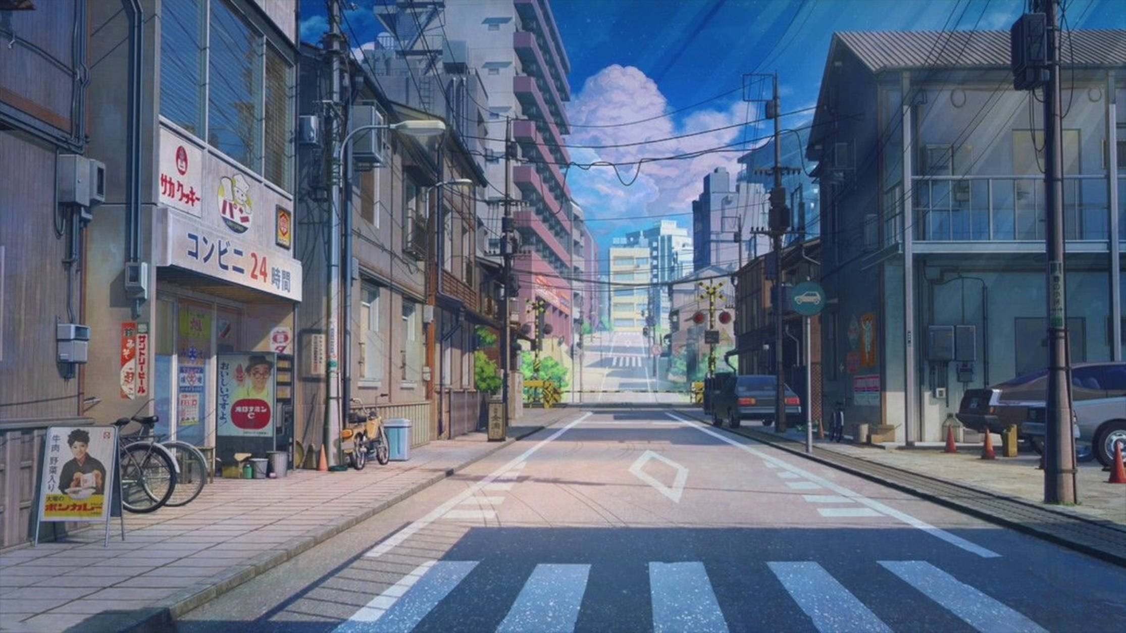 Lo Fi Anime Tokyo Japonya Sokak Duvar Kağıdı