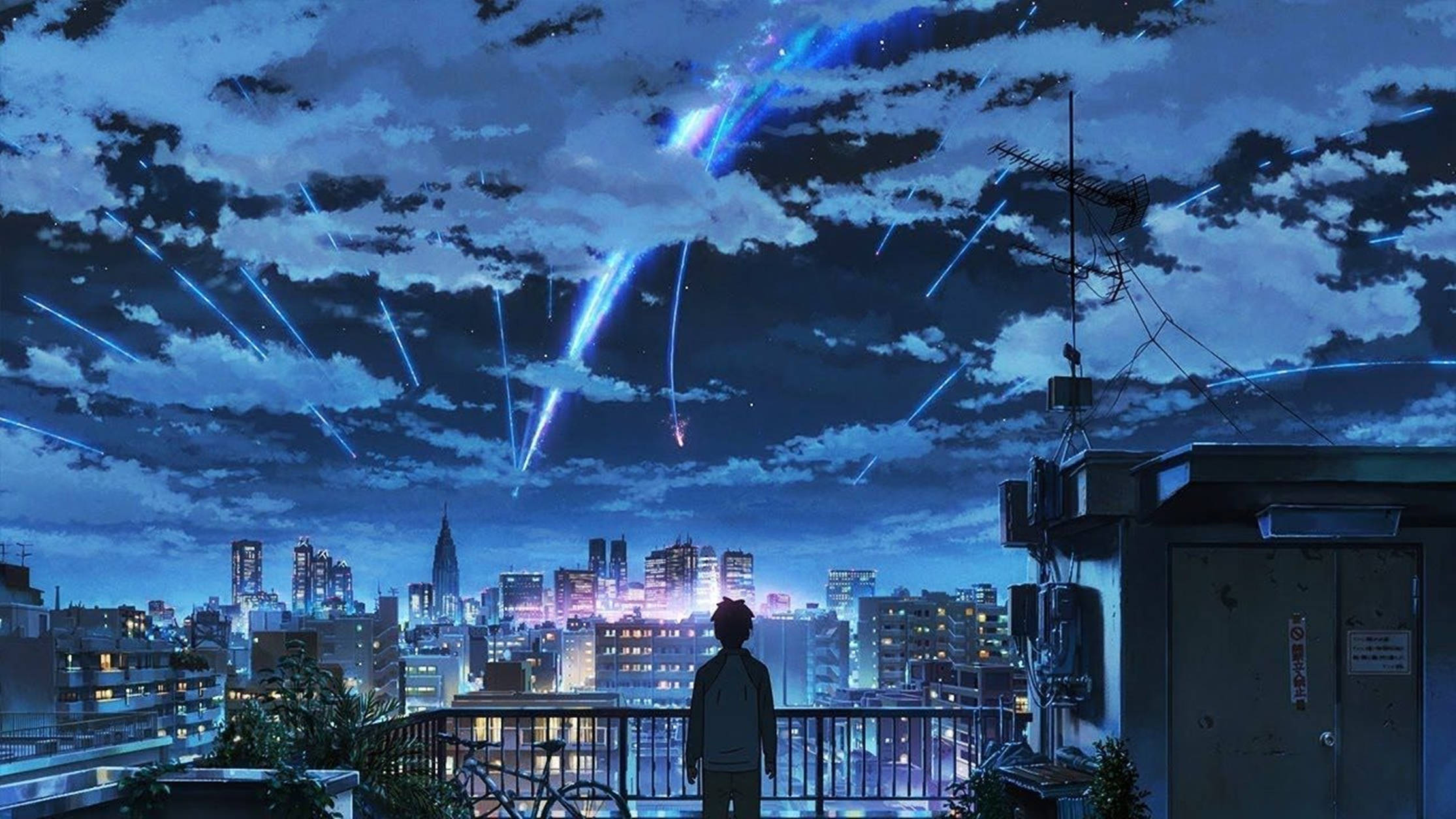Lo Fi Anime Your Name Kapak Duvar Kağıdı