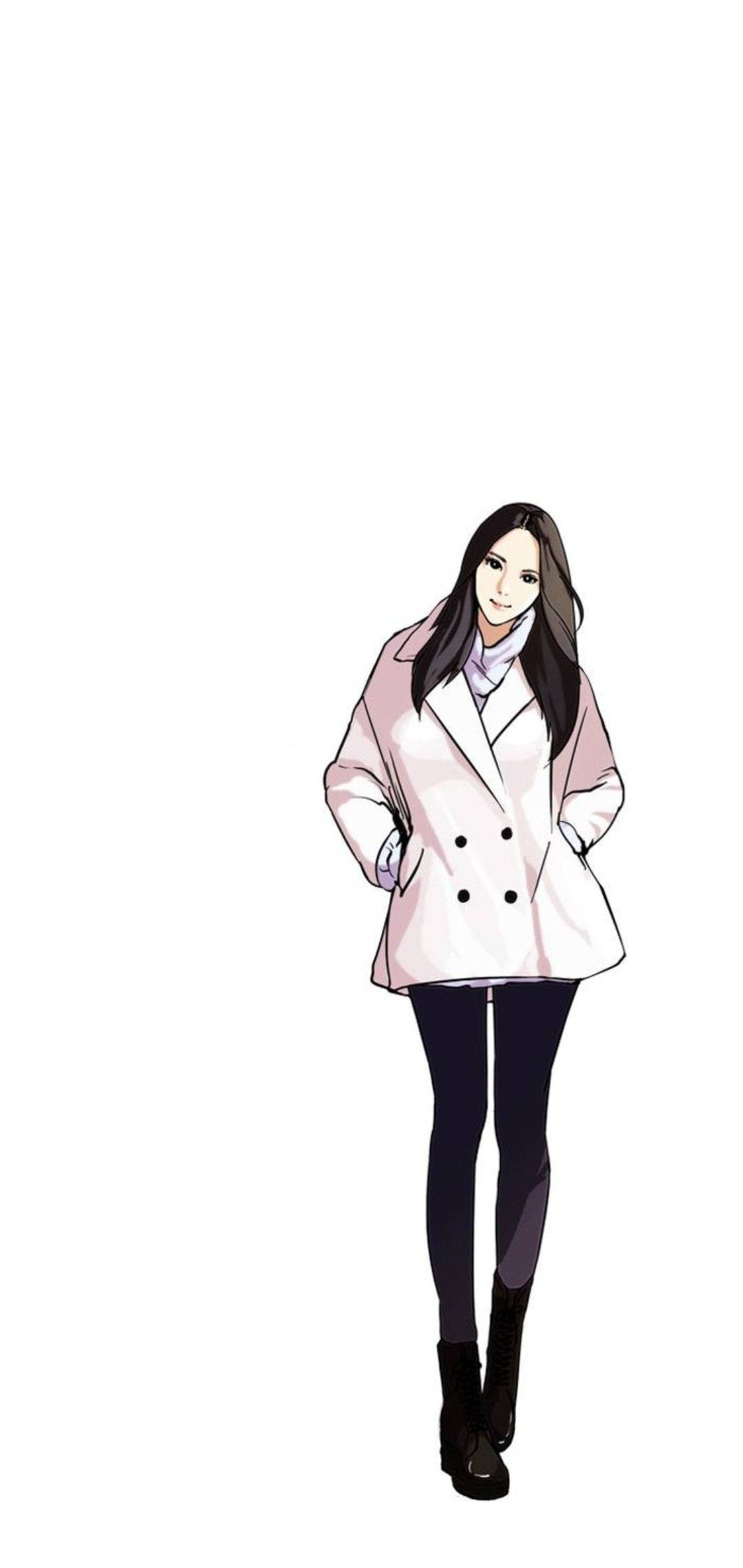 Lookism Crystal Palto İçinde Duvar Kağıdı