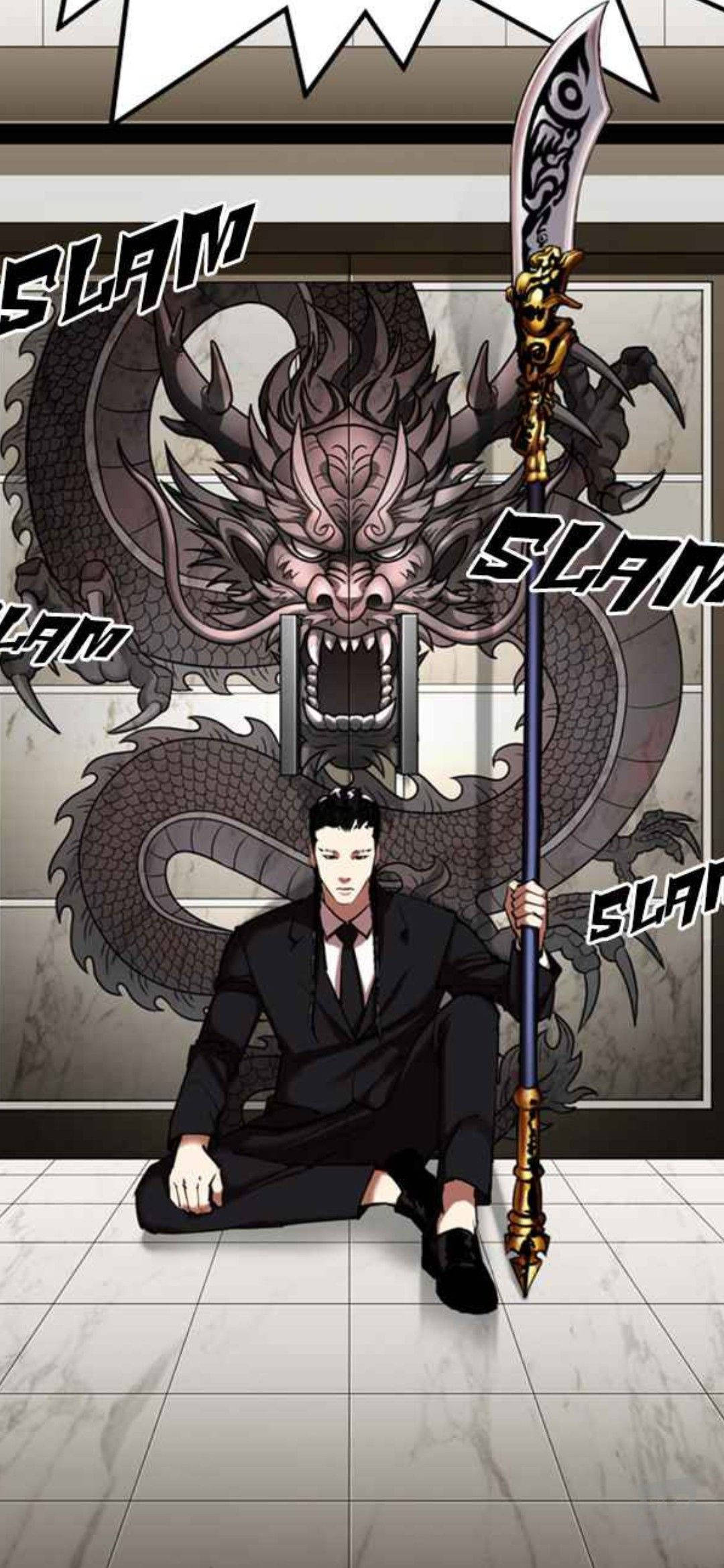Silahlı Lookism Xiaolong Duvar Kağıdı