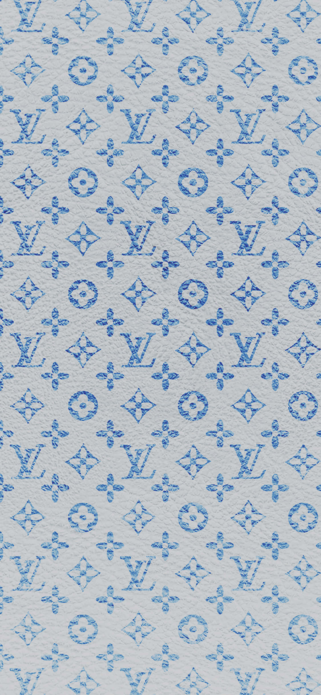 Louis Vuitton Mavi ile Dünyayı Zamansız Zarafetle Keşfedin Duvar Kağıdı