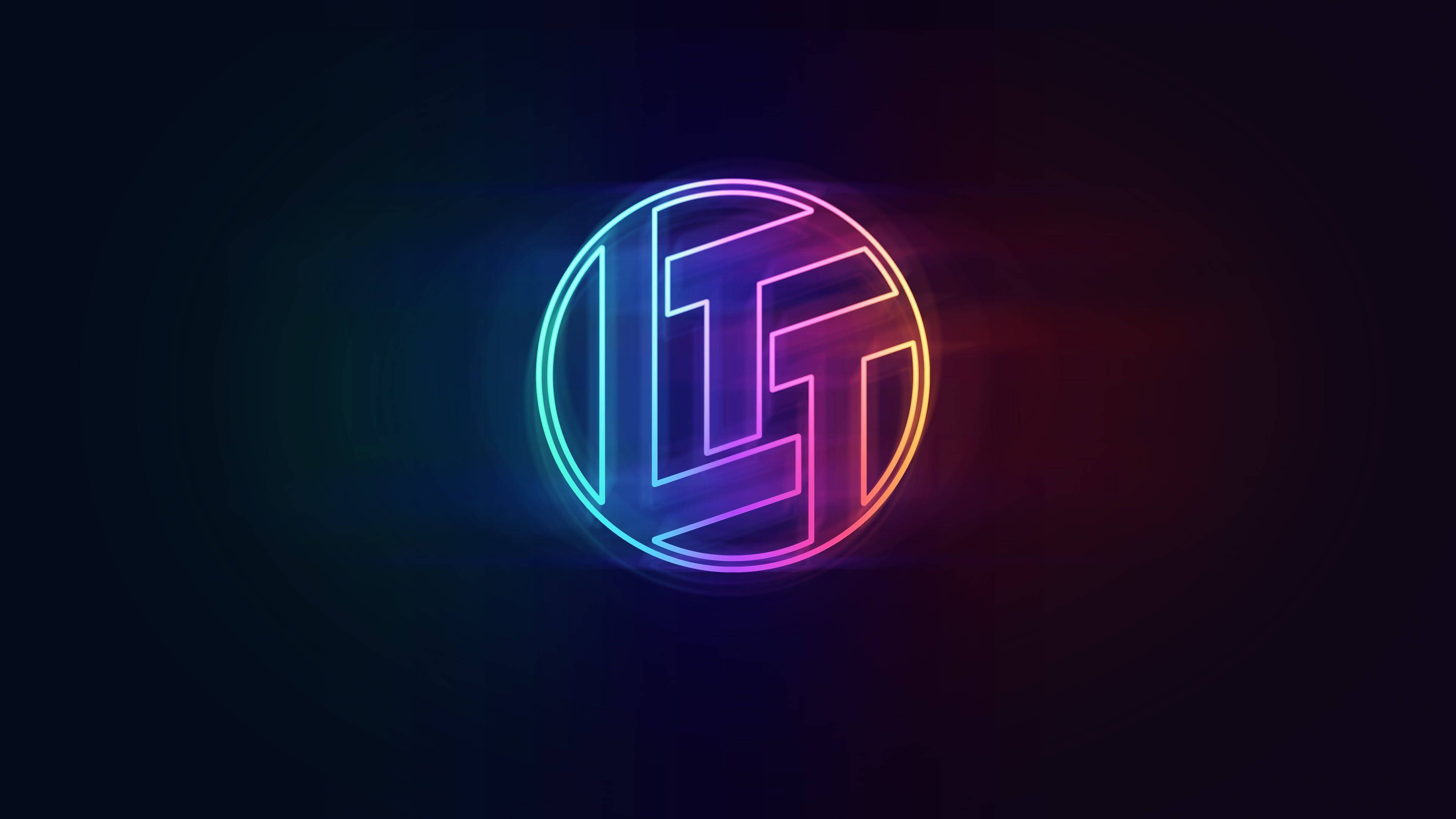 LTT Logosu RGB 4K Duvar Kağıdı