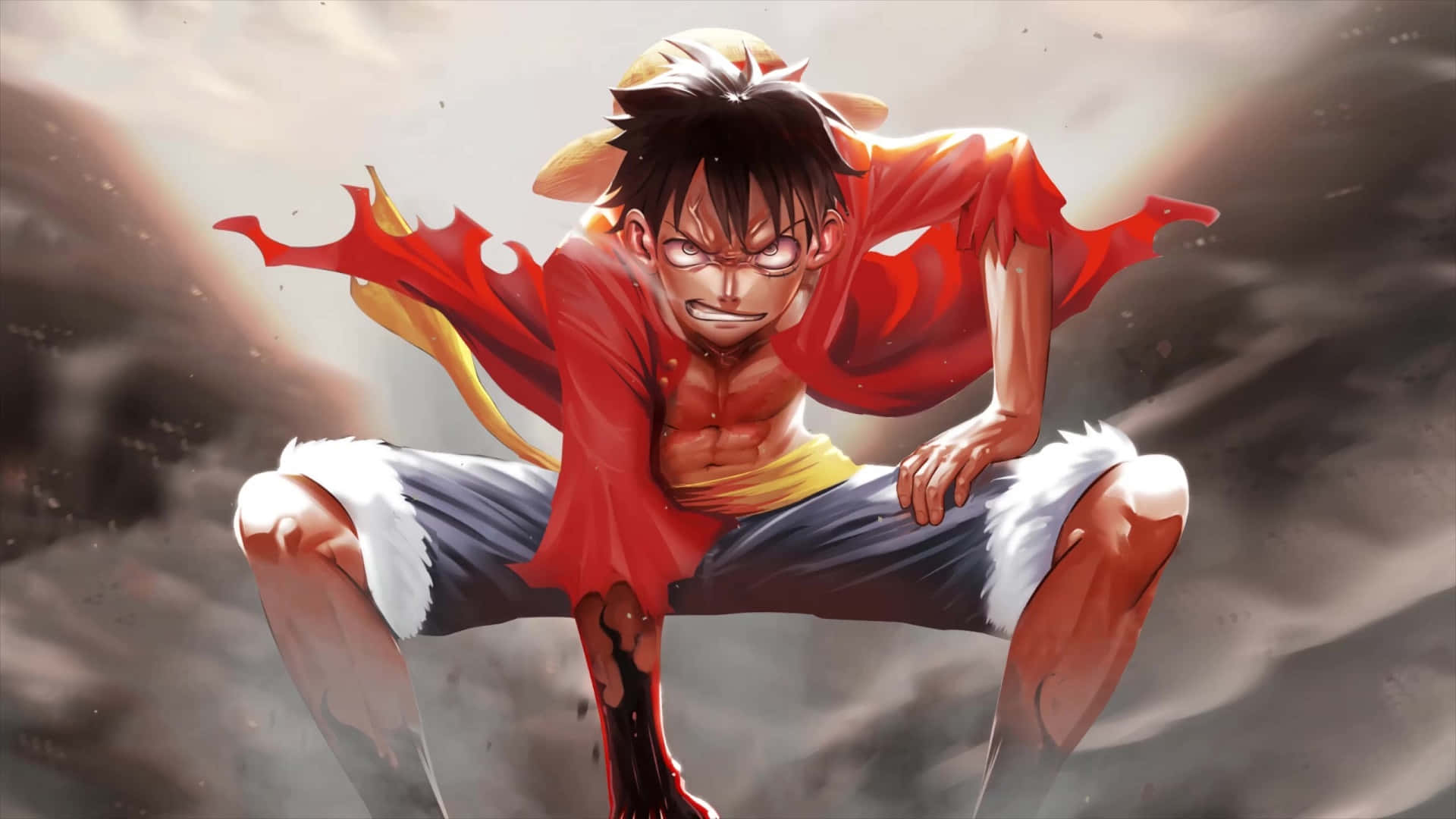 Luffy adalet için savaşıyor ve Korsan Kral oluyor Duvar Kağıdı