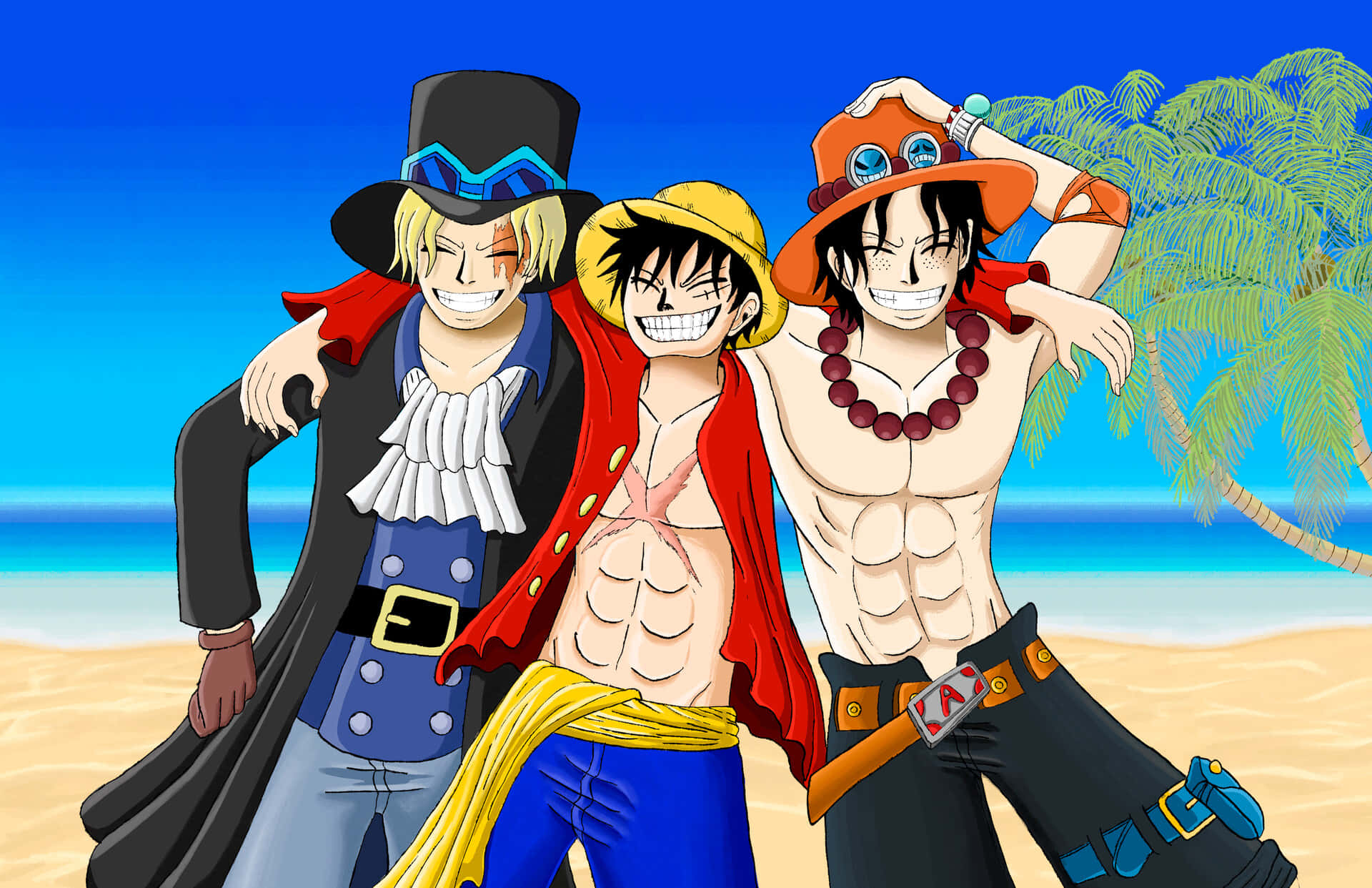 Luffy, Doflamingo'ya karşı harekete geçiyor Duvar Kağıdı