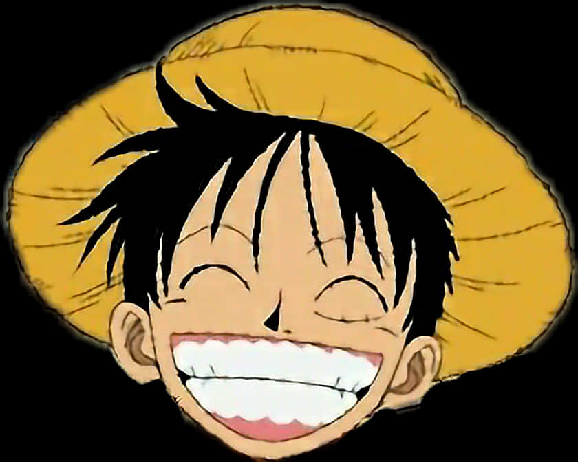 Luffy Gülüyor Portresi Duvar Kağıdı