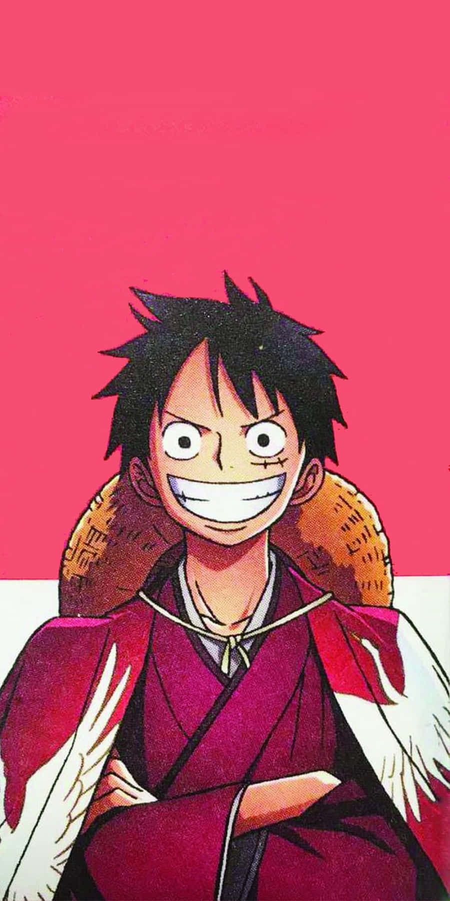 Luffy Kimonolu Telefon Duvar Kağıdı