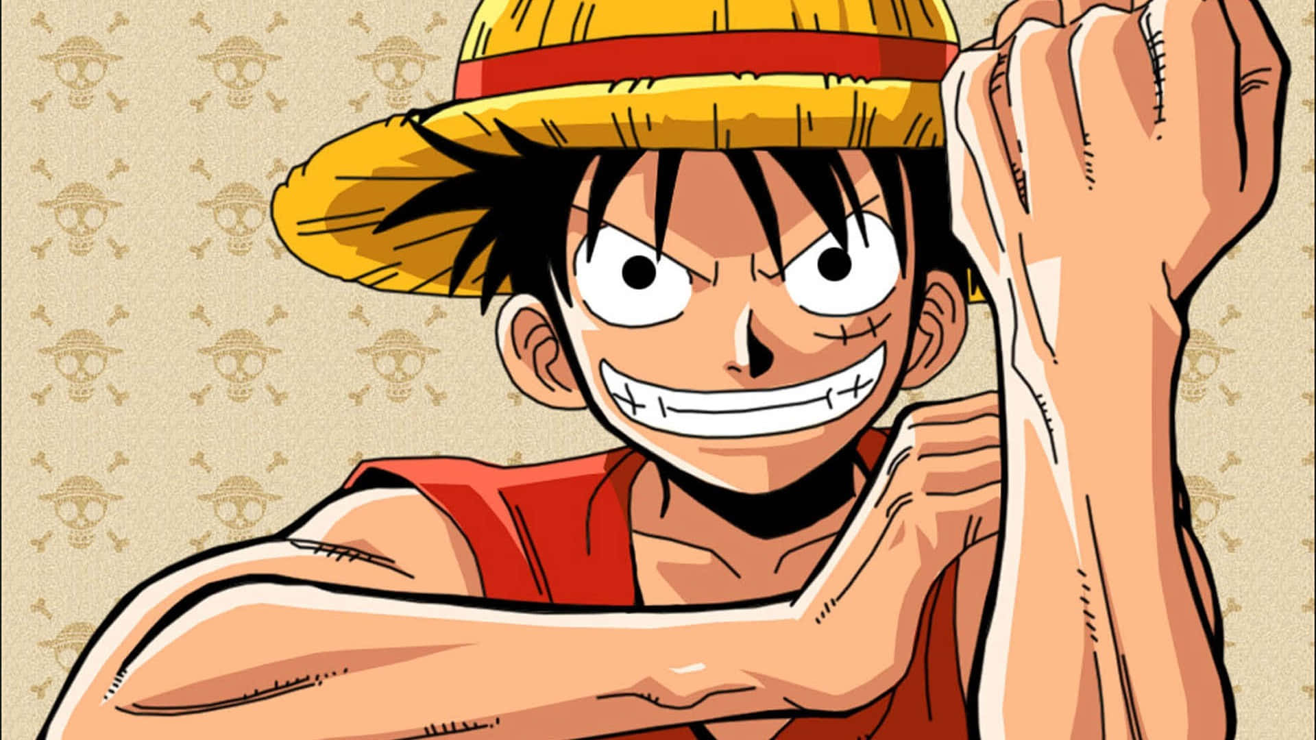 Luffy Korsanların Kralı Oluyor Duvar Kağıdı