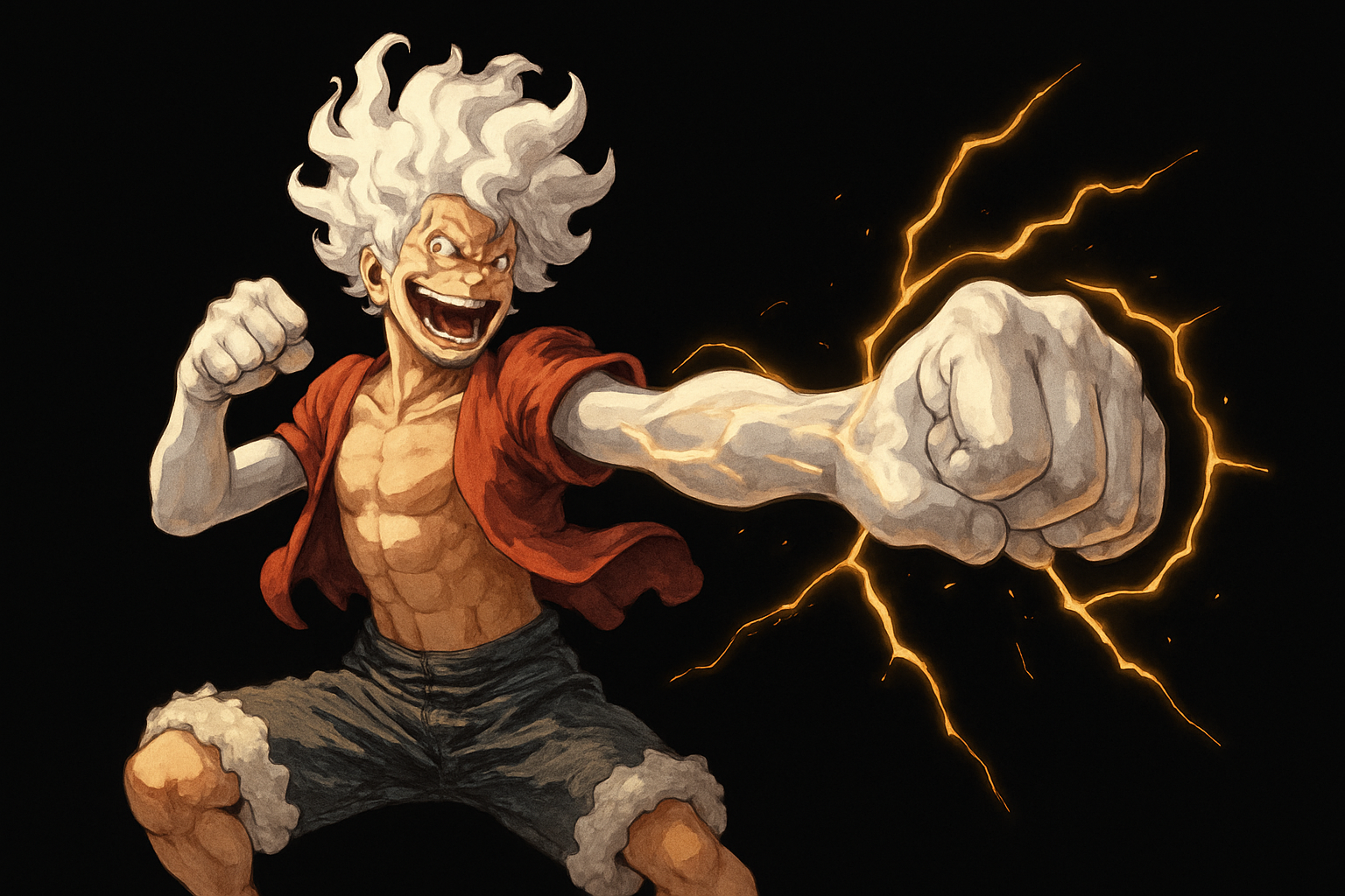 luffy'nin nakavt edici hali Duvar Kağıdı