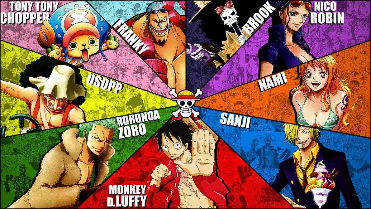 Luffy ve ekibi, destansı bir maceraya yelken açıyor. Duvar Kağıdı