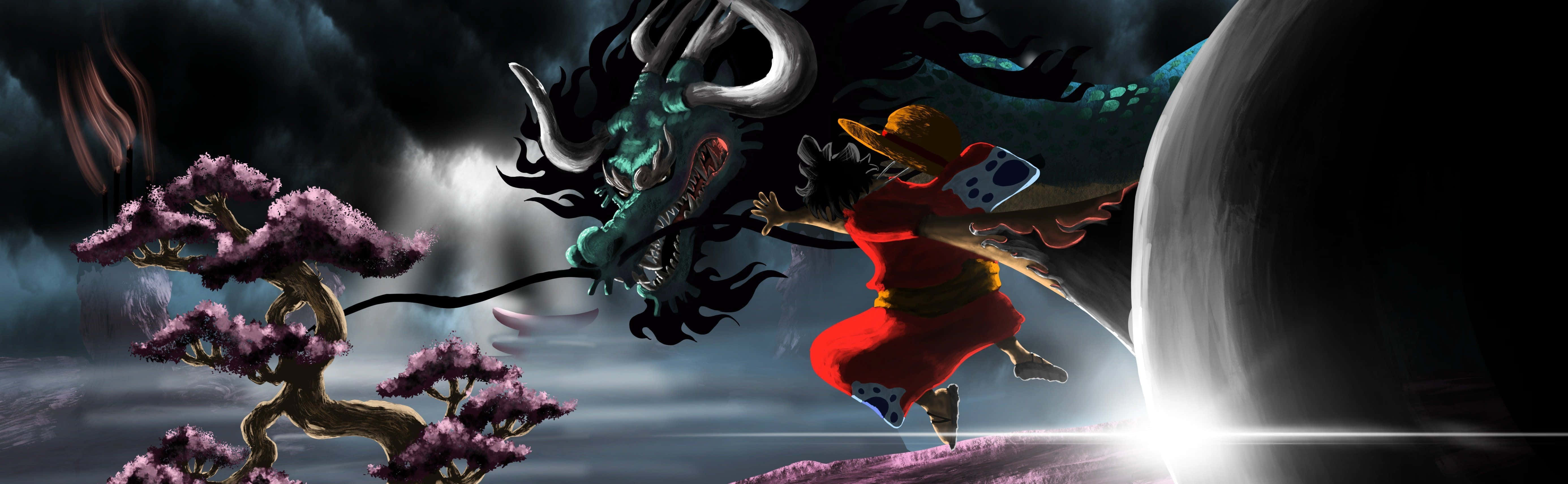 Luffy ve Hasır Şapka Korsanları ekibi, One Piece anime serisinde bir sonraki maceralarına yelken açıyor. Duvar Kağıdı