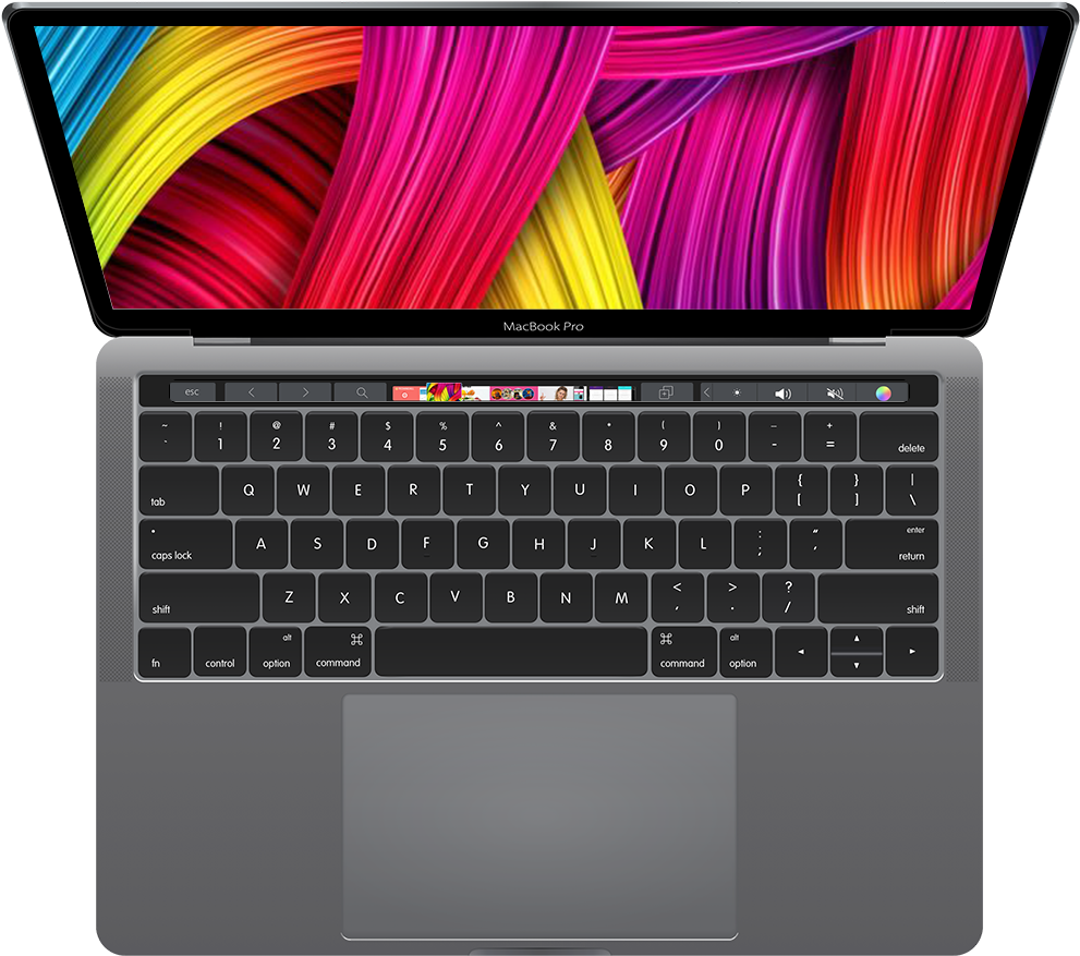 Mac Book Pro Açık Ekran Duvar Kağıdı