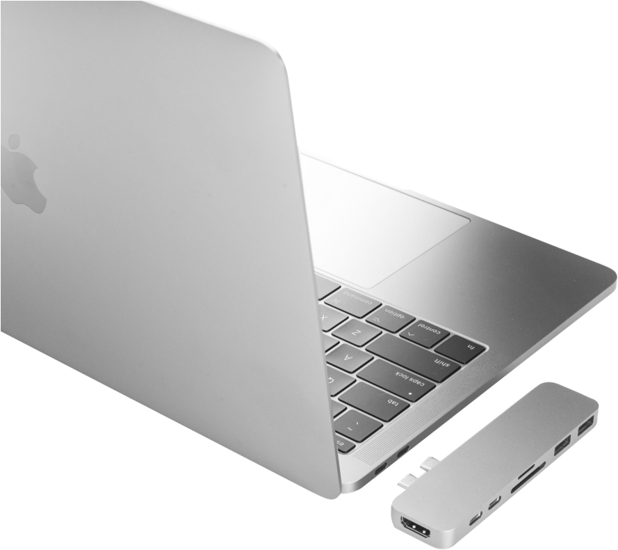 Mac Book Pro USB C Hub ile Duvar Kağıdı