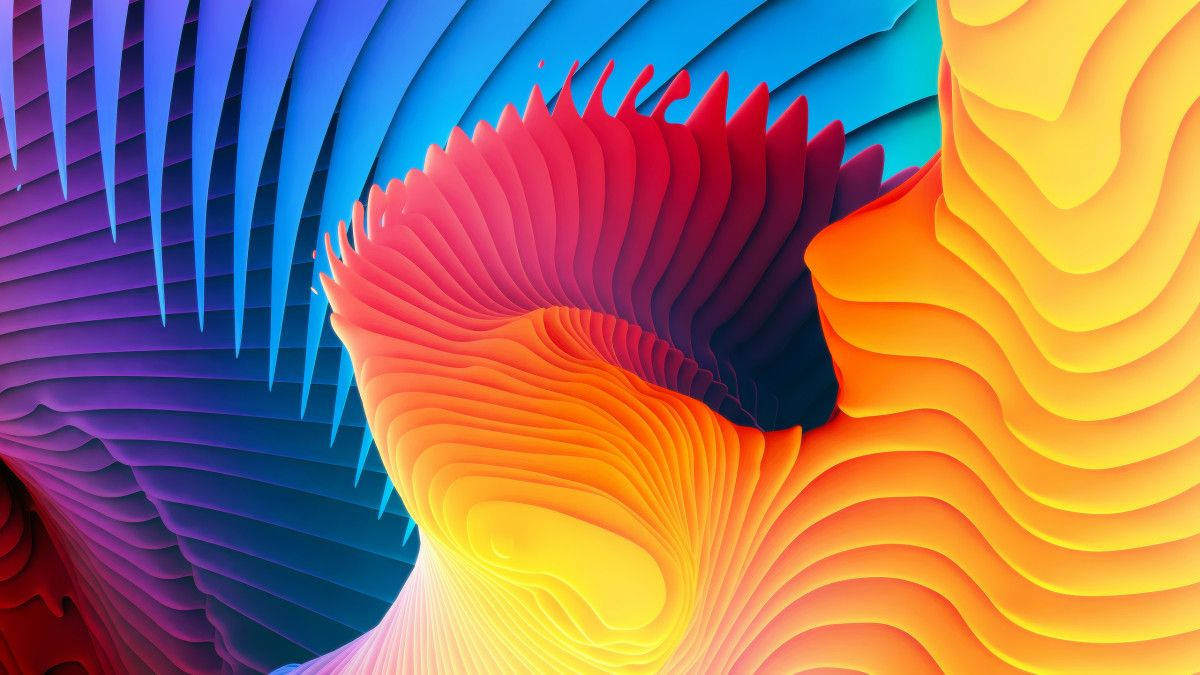 MacBook Pro Spiral Sanatı Duvar Kağıdı
