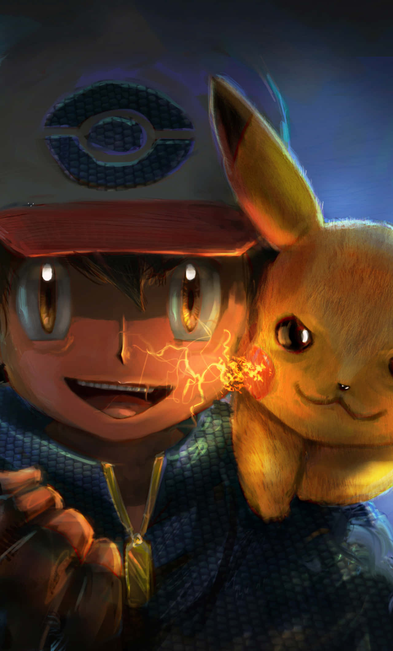 Macera Ortakları: Ash ve Pikachu Duvar Kağıdı