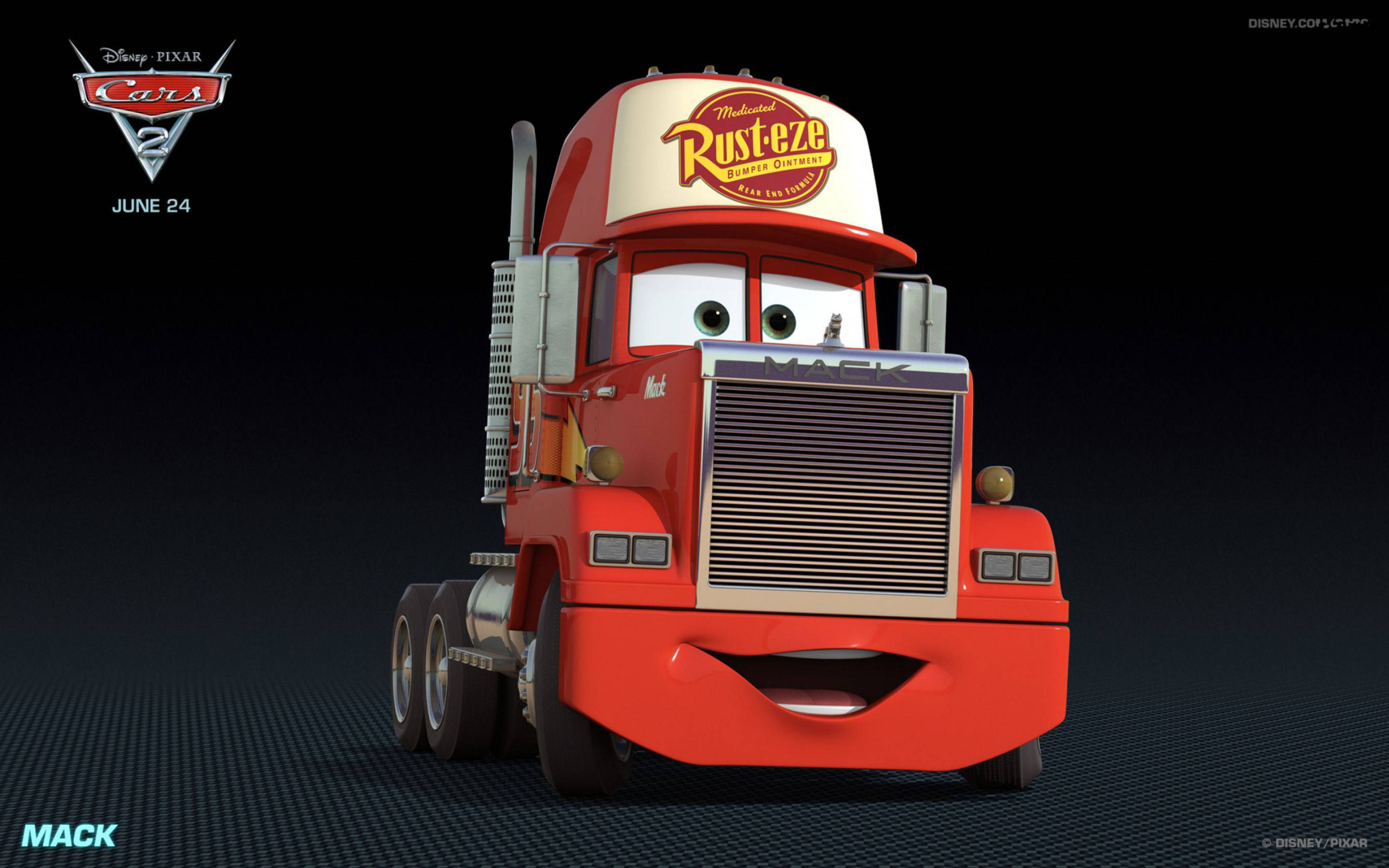 Mack - Disney Pixar Arabalar 2 Duvar Kağıdı