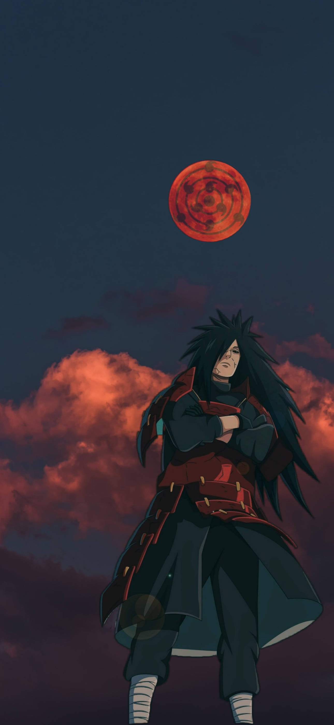 Madara Uchiha Estetik Anime iPhone Duvar Kağıdı