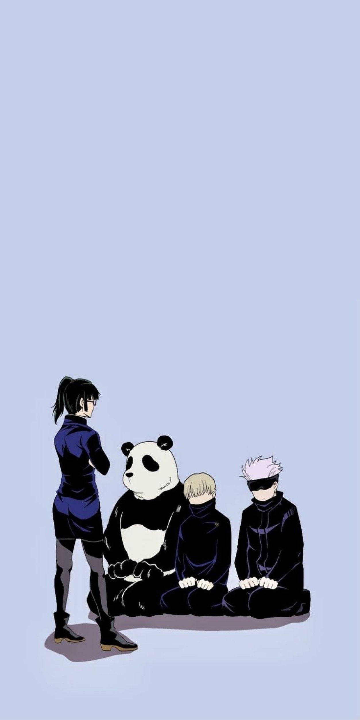 Maki Zenin Serbest Kaldı - Jujutsu Kaisen Telefon Duvar Kağıdı