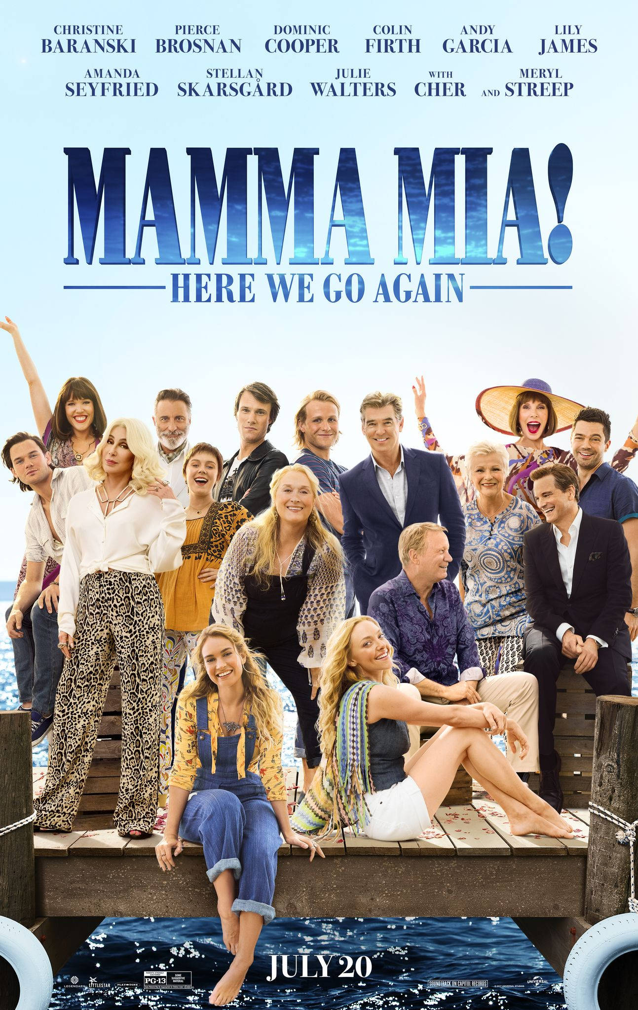 Mama Mia! İşte Yine Gidiyoruz Duvar Kağıdı