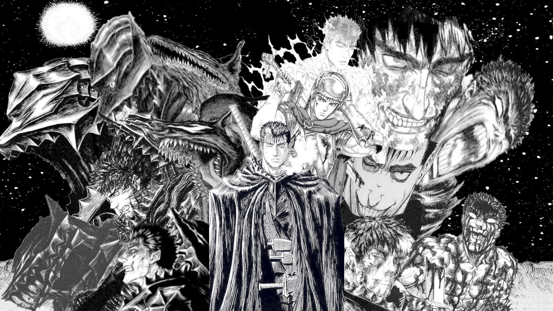 Manga Paneli dünyasını büyüleyici sanat eserimizle keşfedin! Duvar Kağıdı