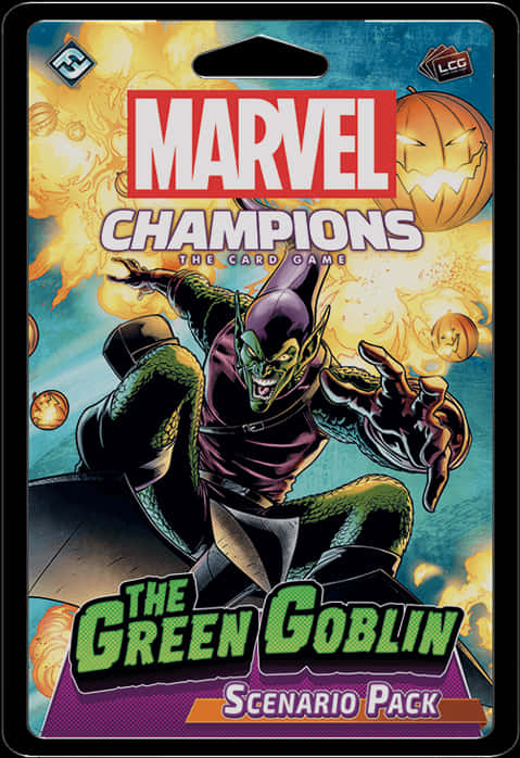 Marvel Champions Yeşil Goblin Kart Oyunu Paketi Duvar Kağıdı