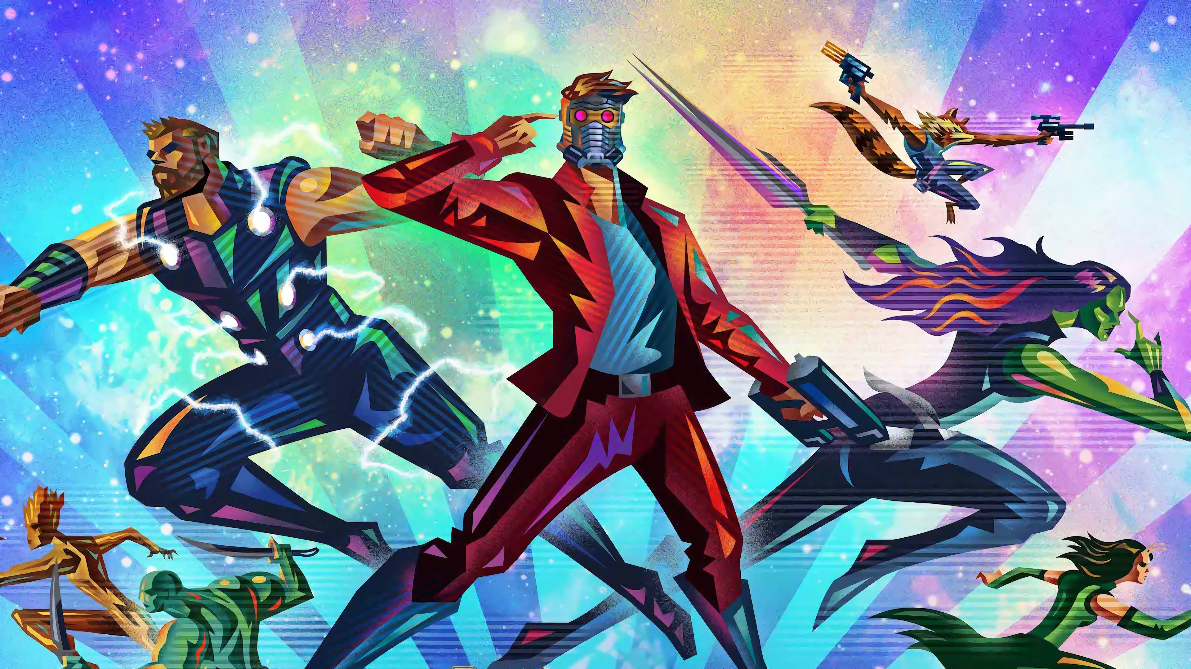 Marvel Masaüstü Uçuş Duvar Kağıdı