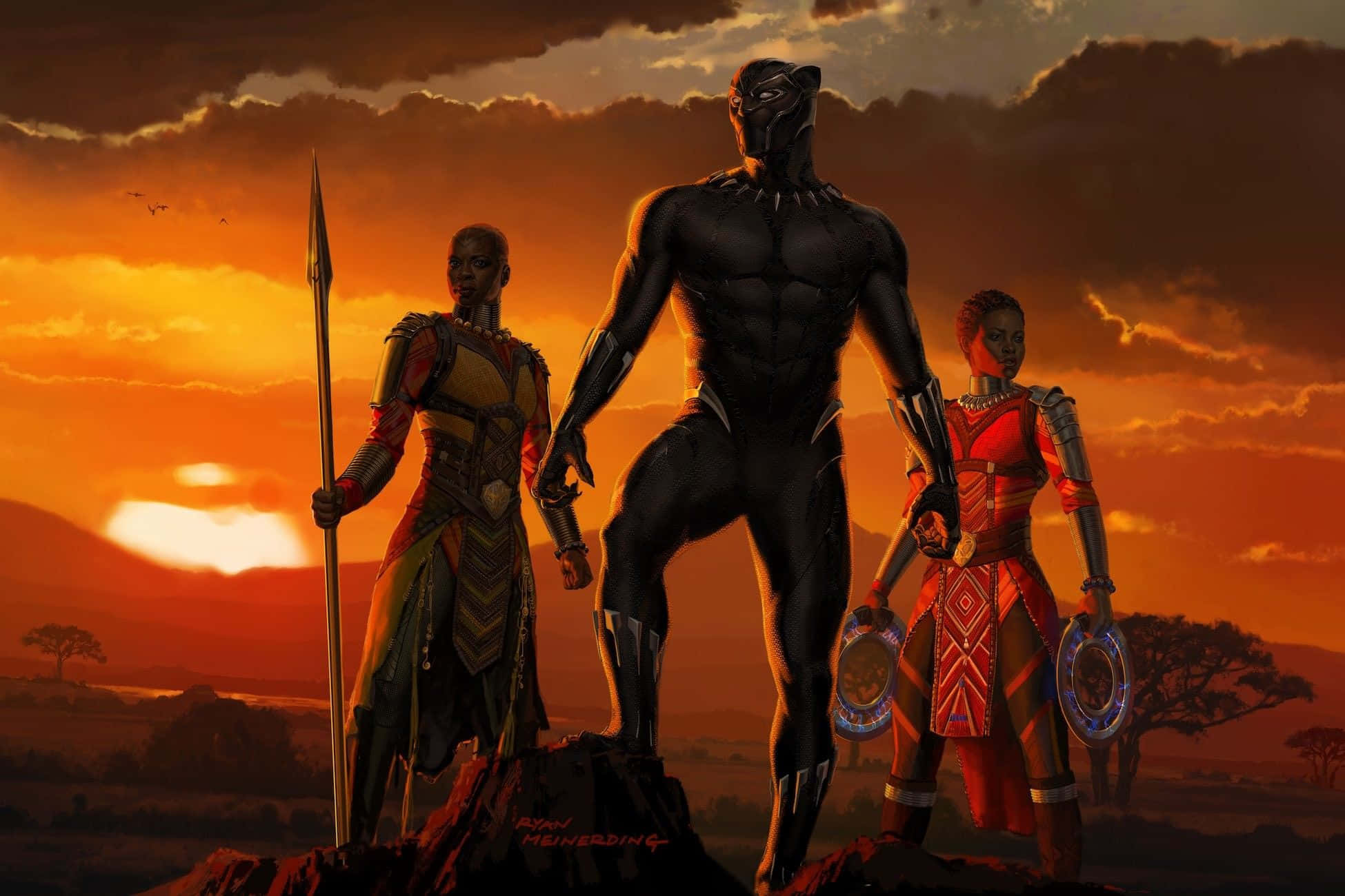 Marvel Sinematik Evreni karakterleri güçlerini birleştiriyor Duvar Kağıdı