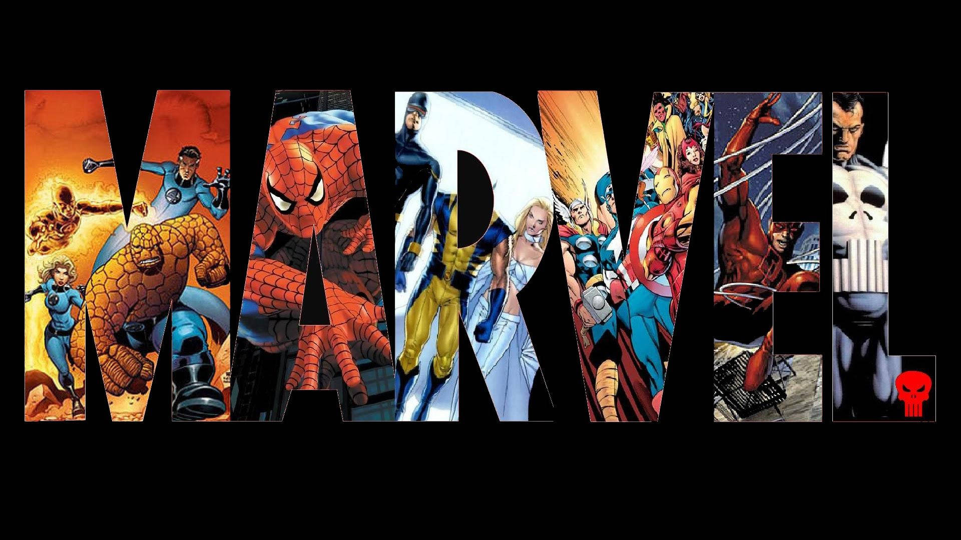Marvel Süper Kahramanlarını Birleştirin Duvar Kağıdı