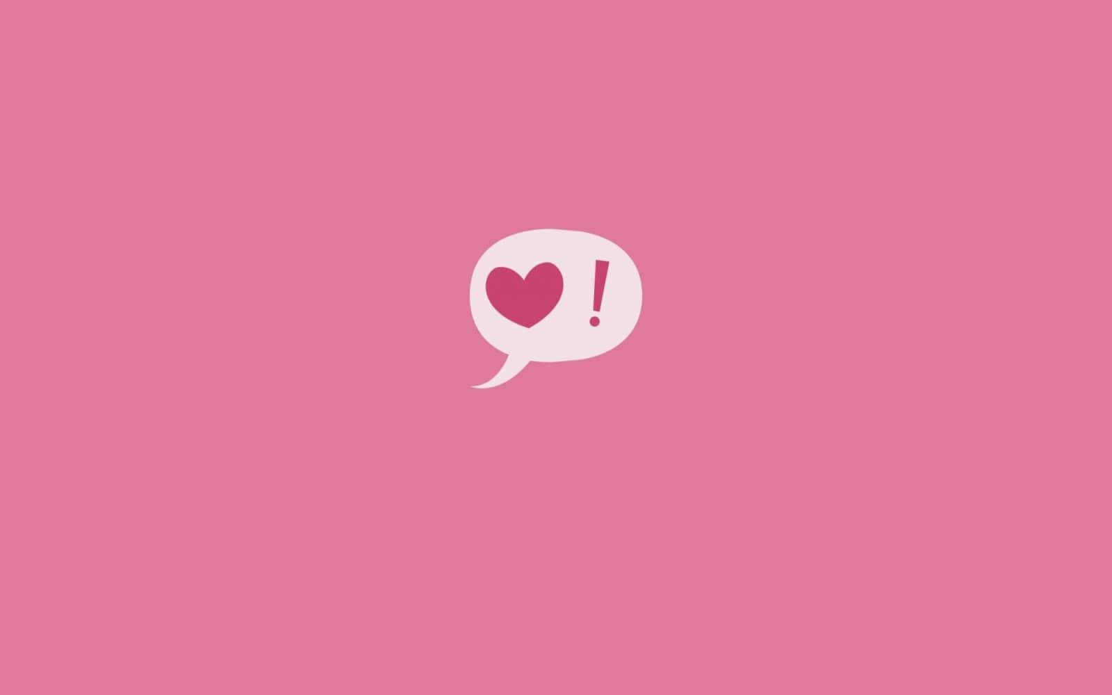 Masaüstünüzü bu sevimli Kawaii Pembe duvar kağıdıyla tatlandırın Duvar Kağıdı