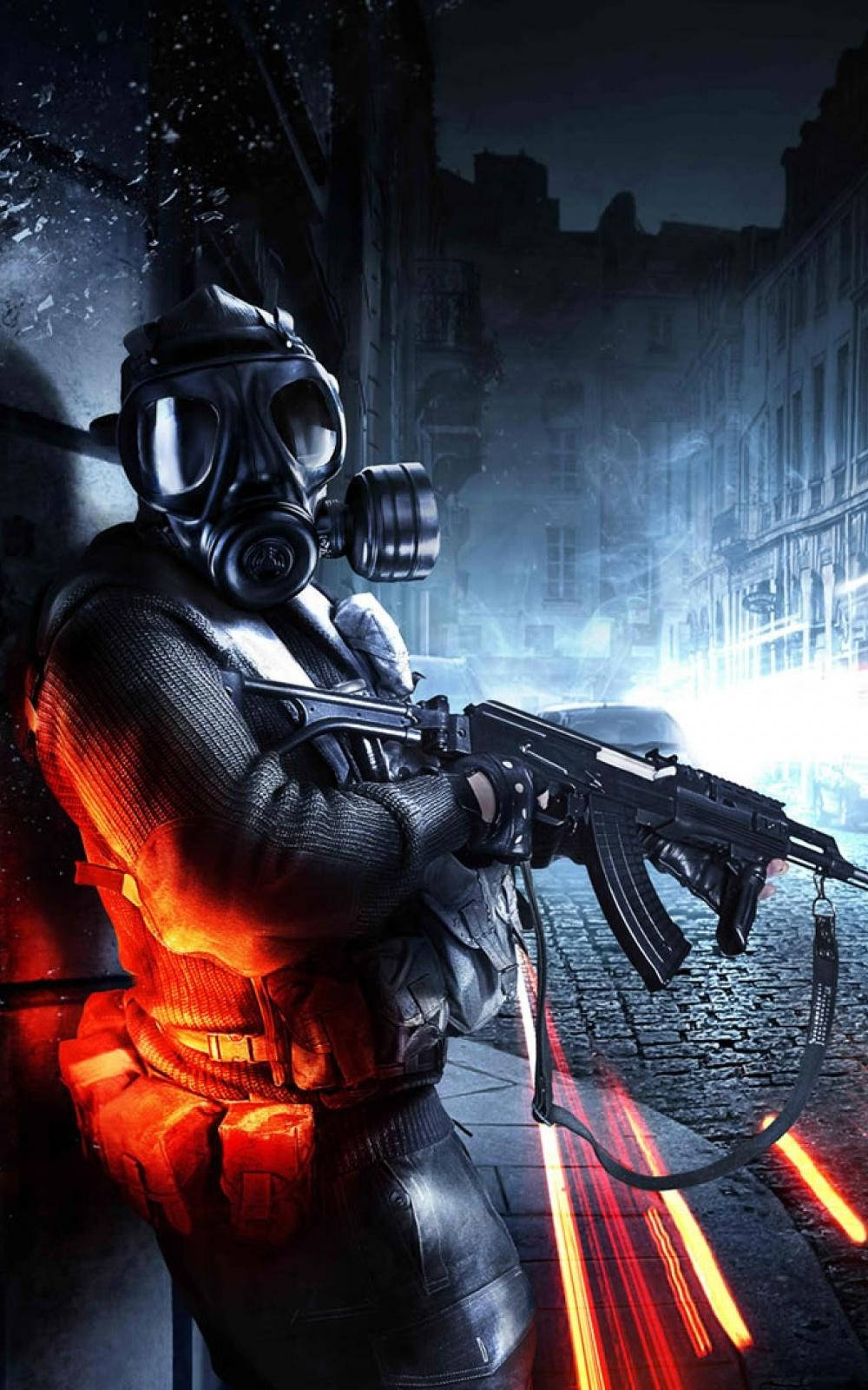 Maskeli Asker Battlefield 4 Telefon Duvar Kağıdı