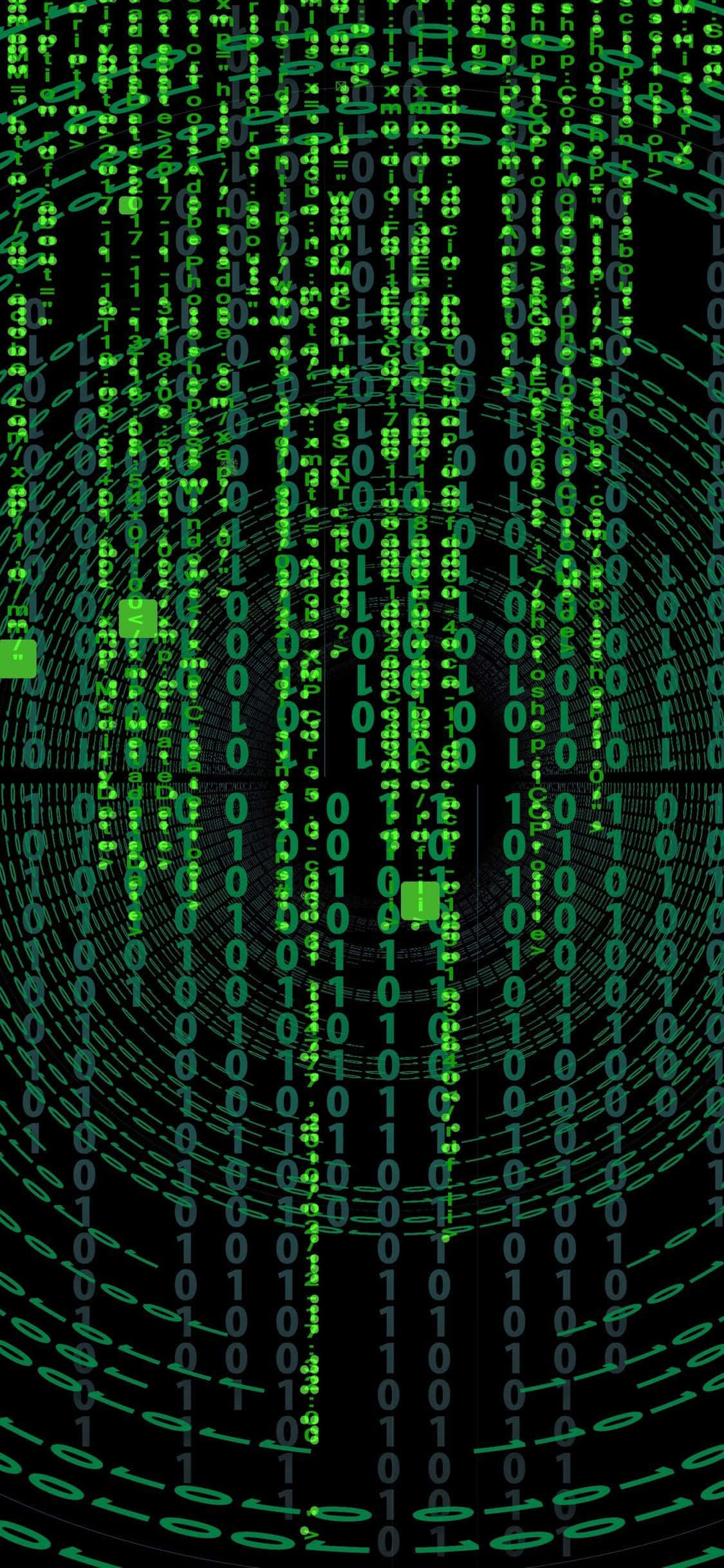 Matrix iPhone'u Alın ve Akıllı Telefon Teknolojisinde Bir Sonraki Seviyeyi Deneyimleyin Duvar Kağıdı