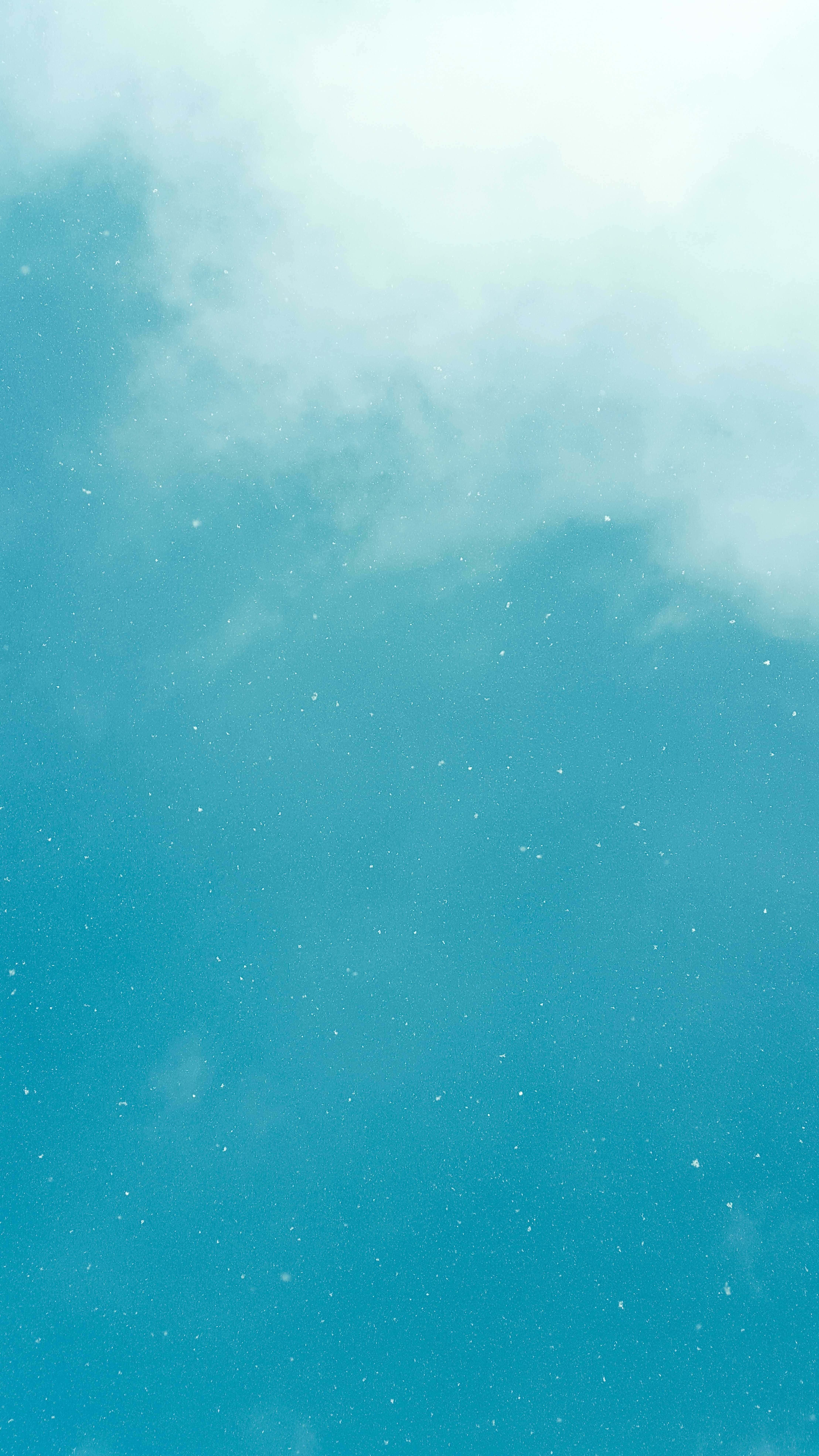 Mavi Estetik Bulutlar Picsart Arka Planı Duvar Kağıdı