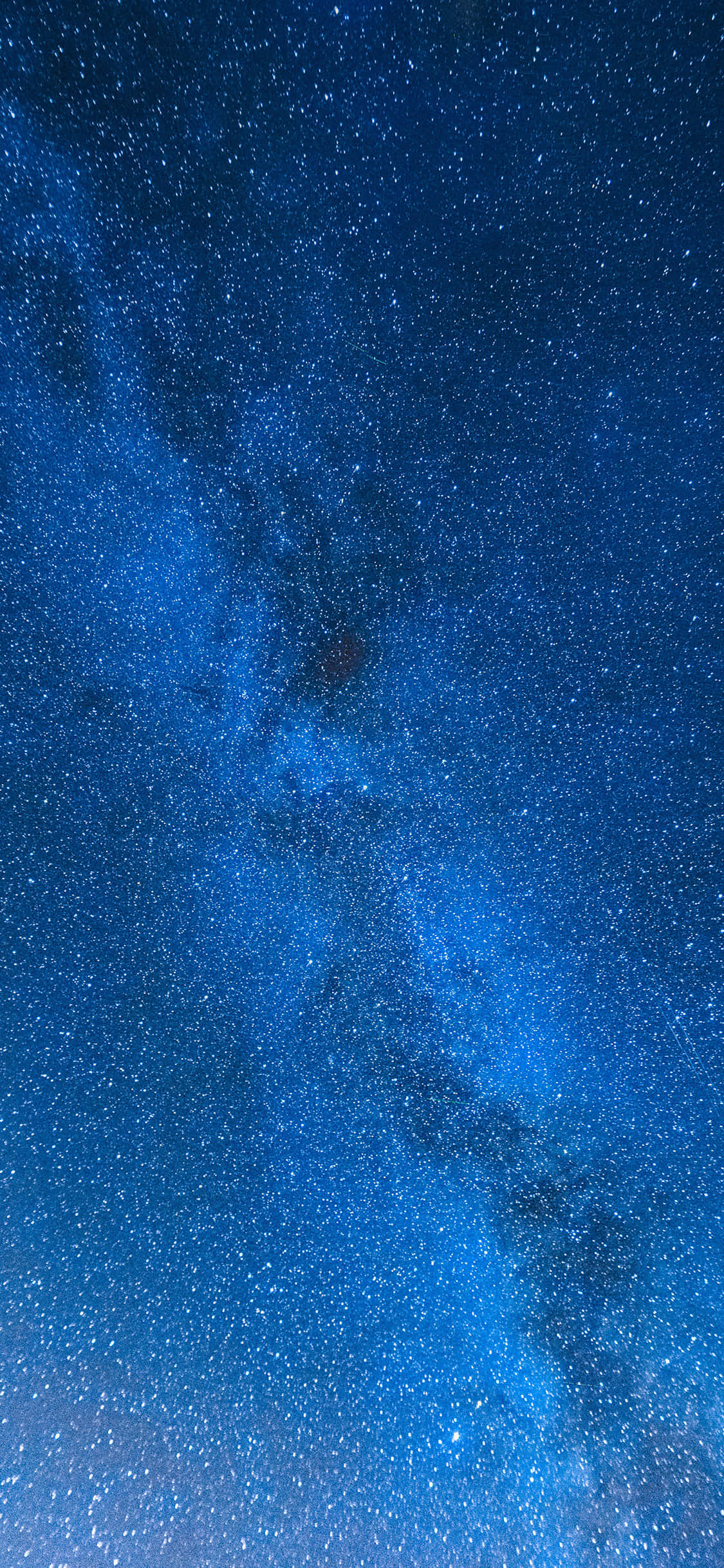 Mavi Galaxy iPhone ile Dünya Dışına Çıkın! Duvar Kağıdı