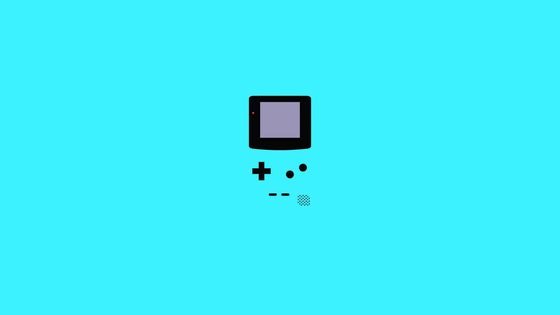 Mavi Game Boy Color ile Retro Oyun Nostaljisi Duvar Kağıdı